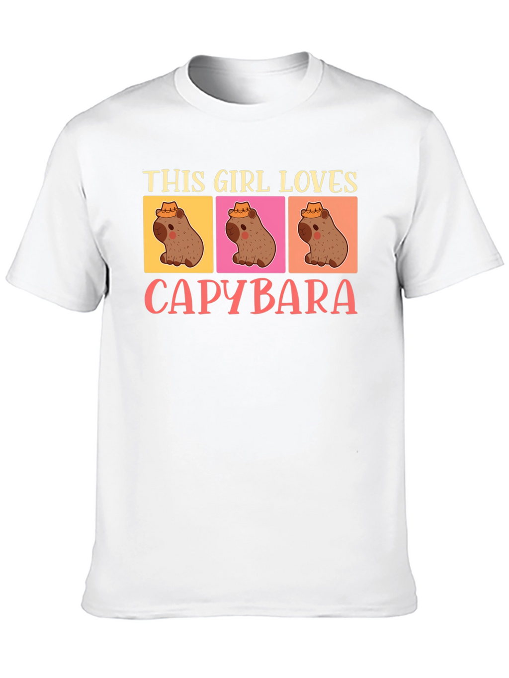 This Girl Loves Capybara T-Shirt