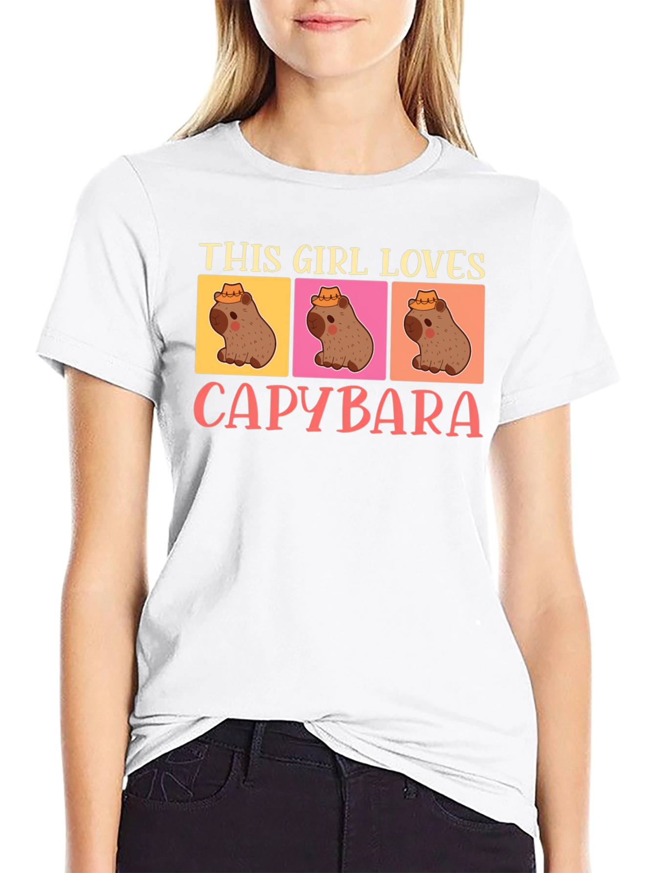 This Girl Loves Capybara T-Shirt