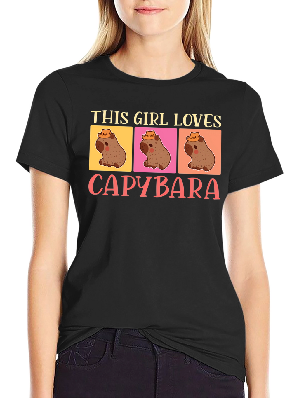 This Girl Loves Capybara T-Shirt