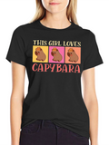This Girl Loves Capybara T-Shirt