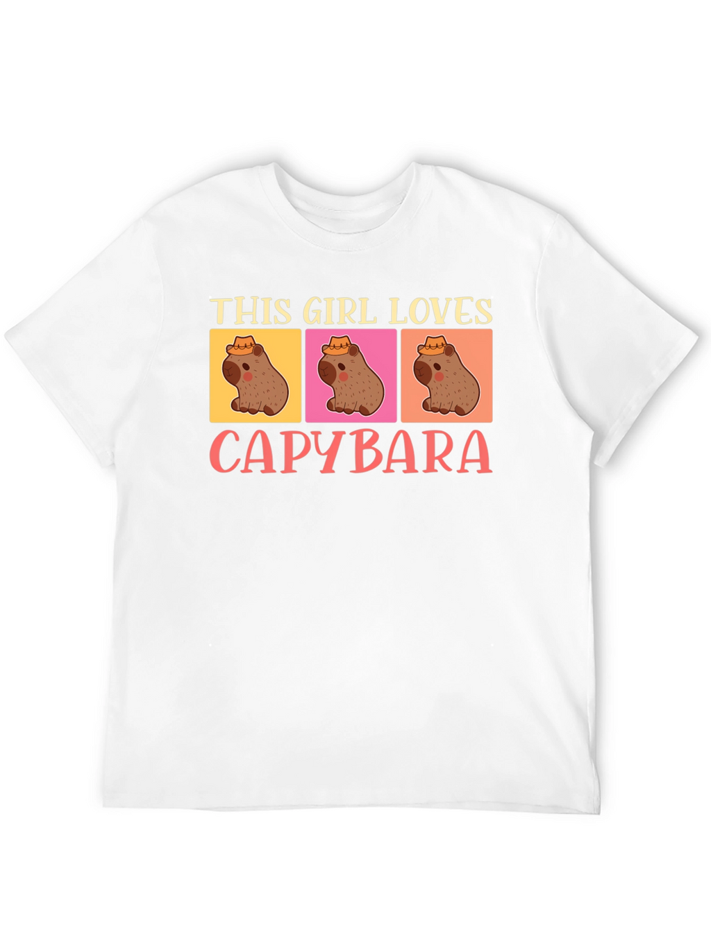 This Girl Loves Capybara T-Shirt