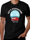 Staycation Surfer Tour Graphic Tee