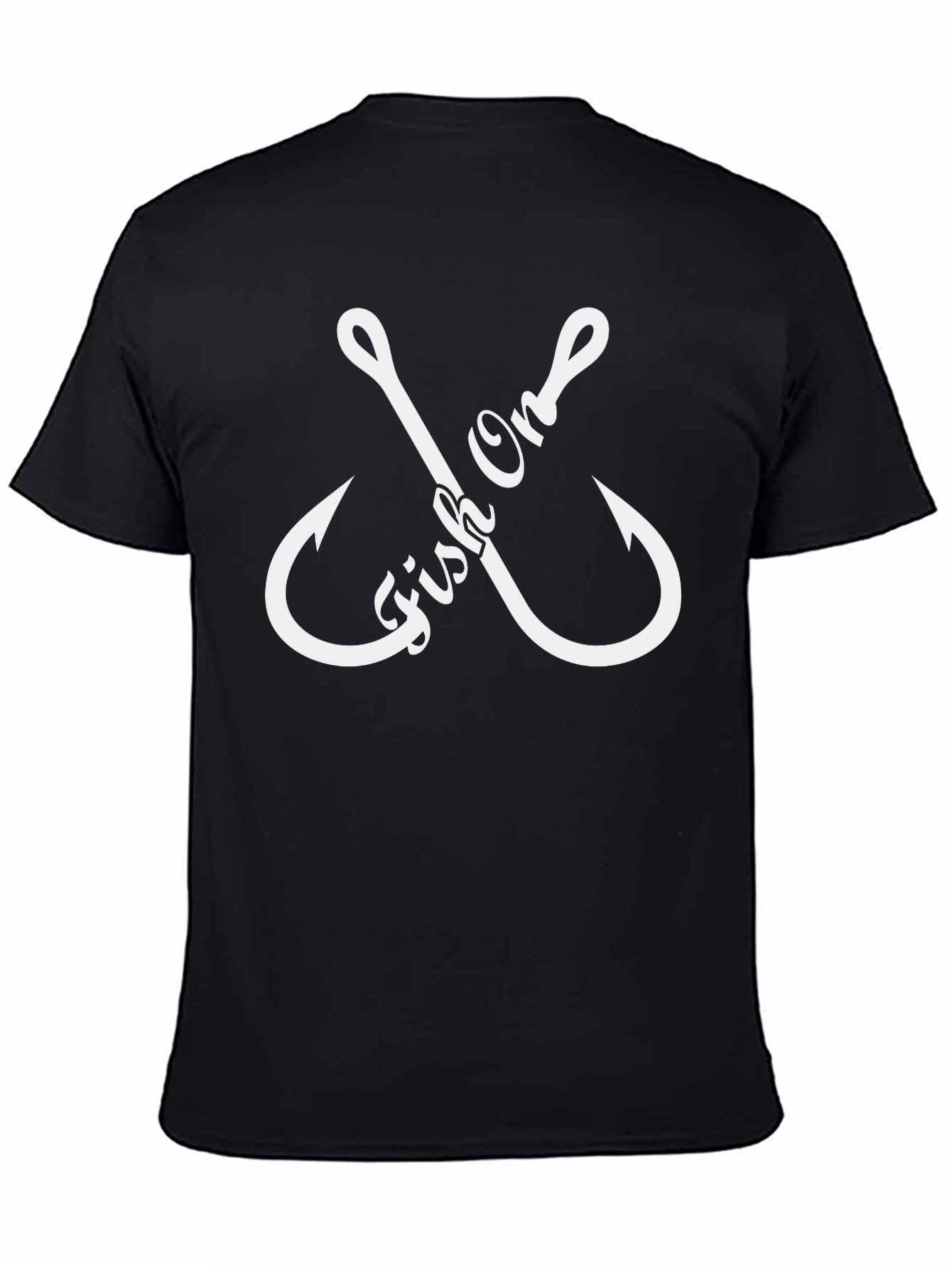 Fishing Hooks Graphic Tee - Fish On Design