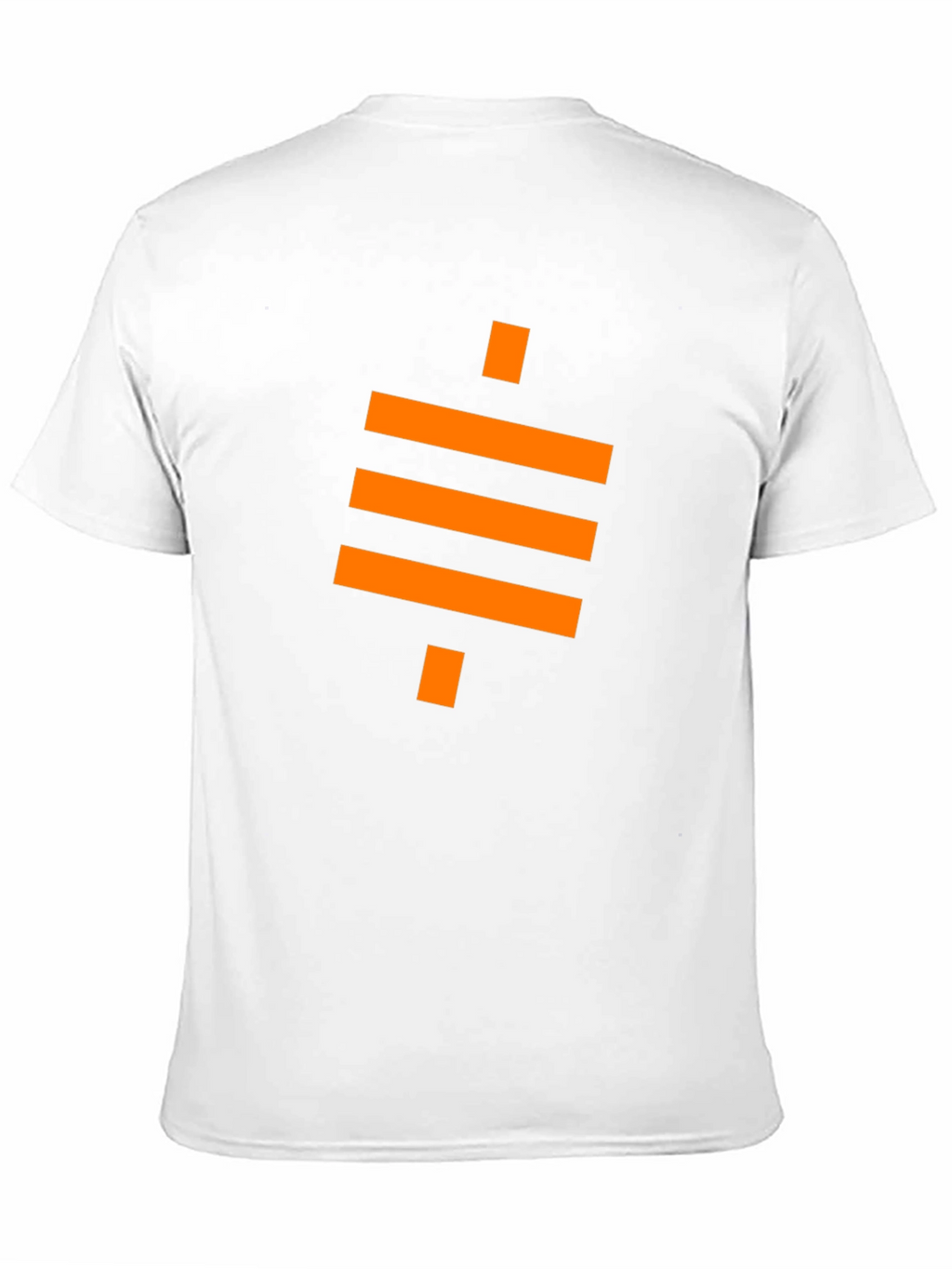 Modern Geometric Black T-Shirt