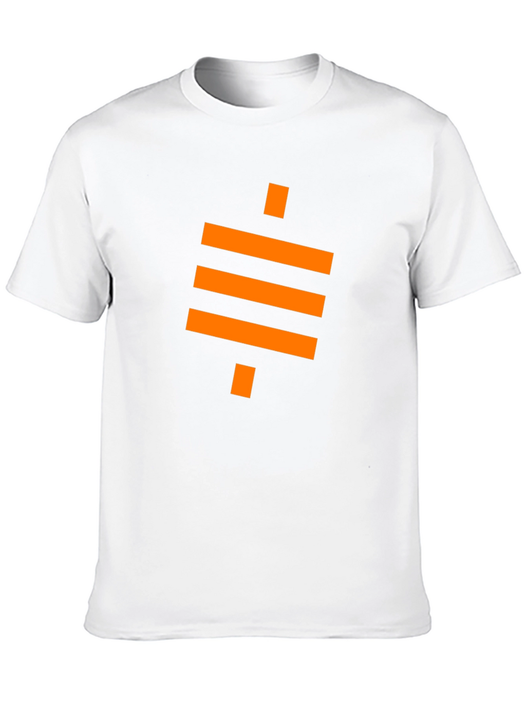 Modern Geometric Black T-Shirt
