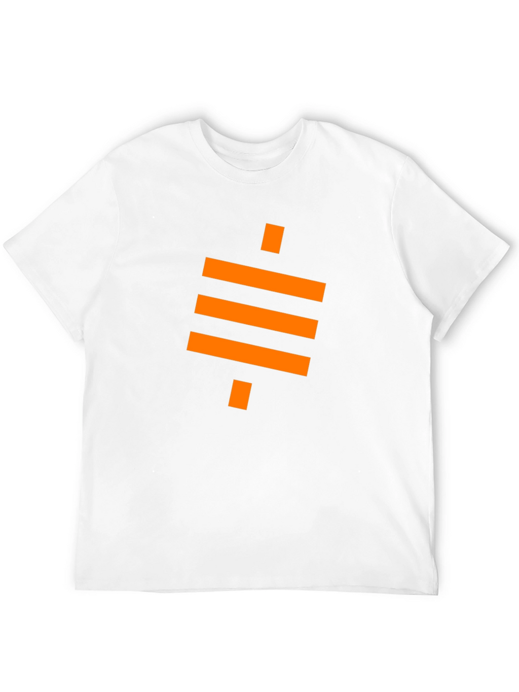 Modern Geometric Black T-Shirt