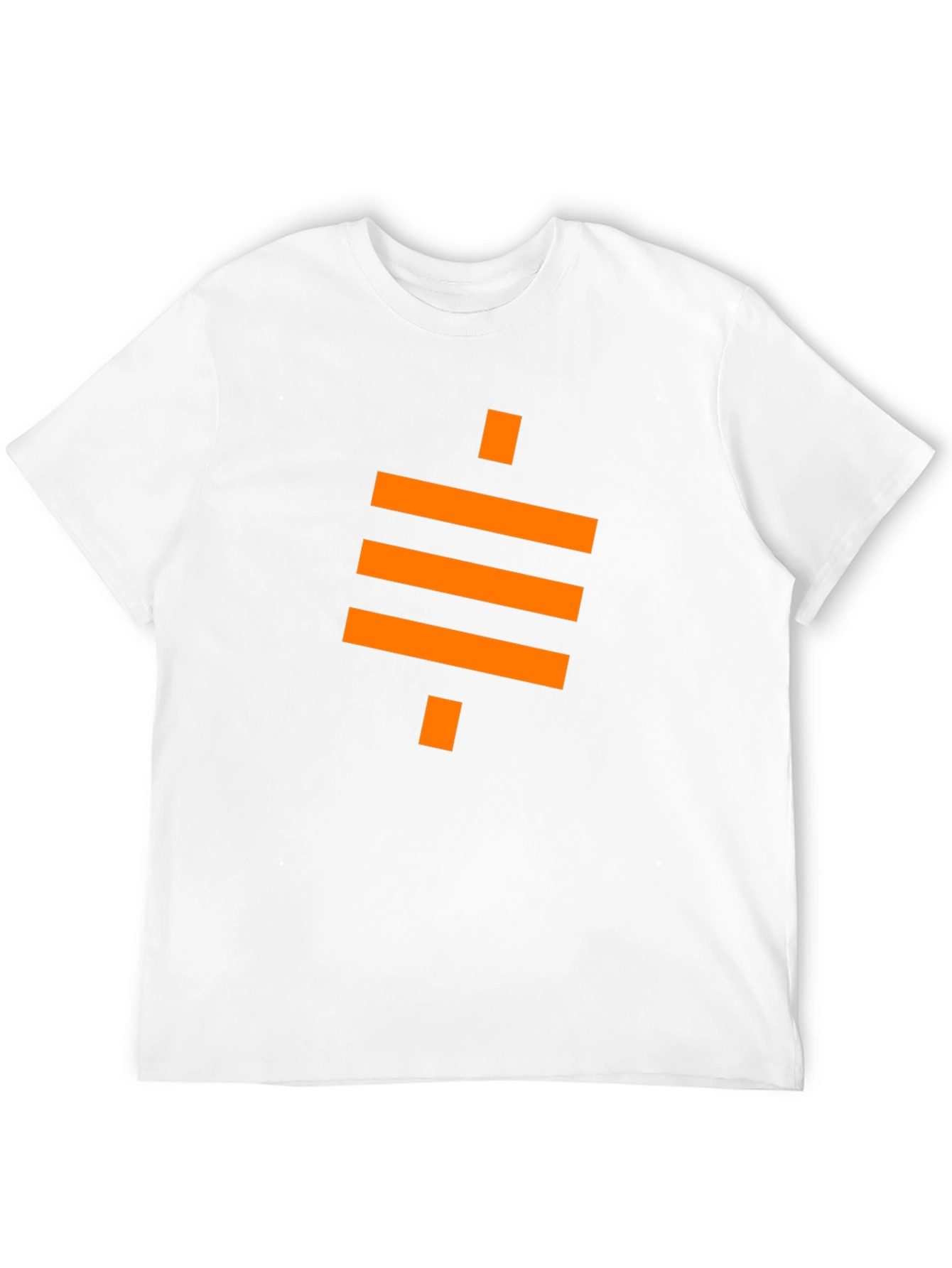 Modern Geometric Black T-Shirt