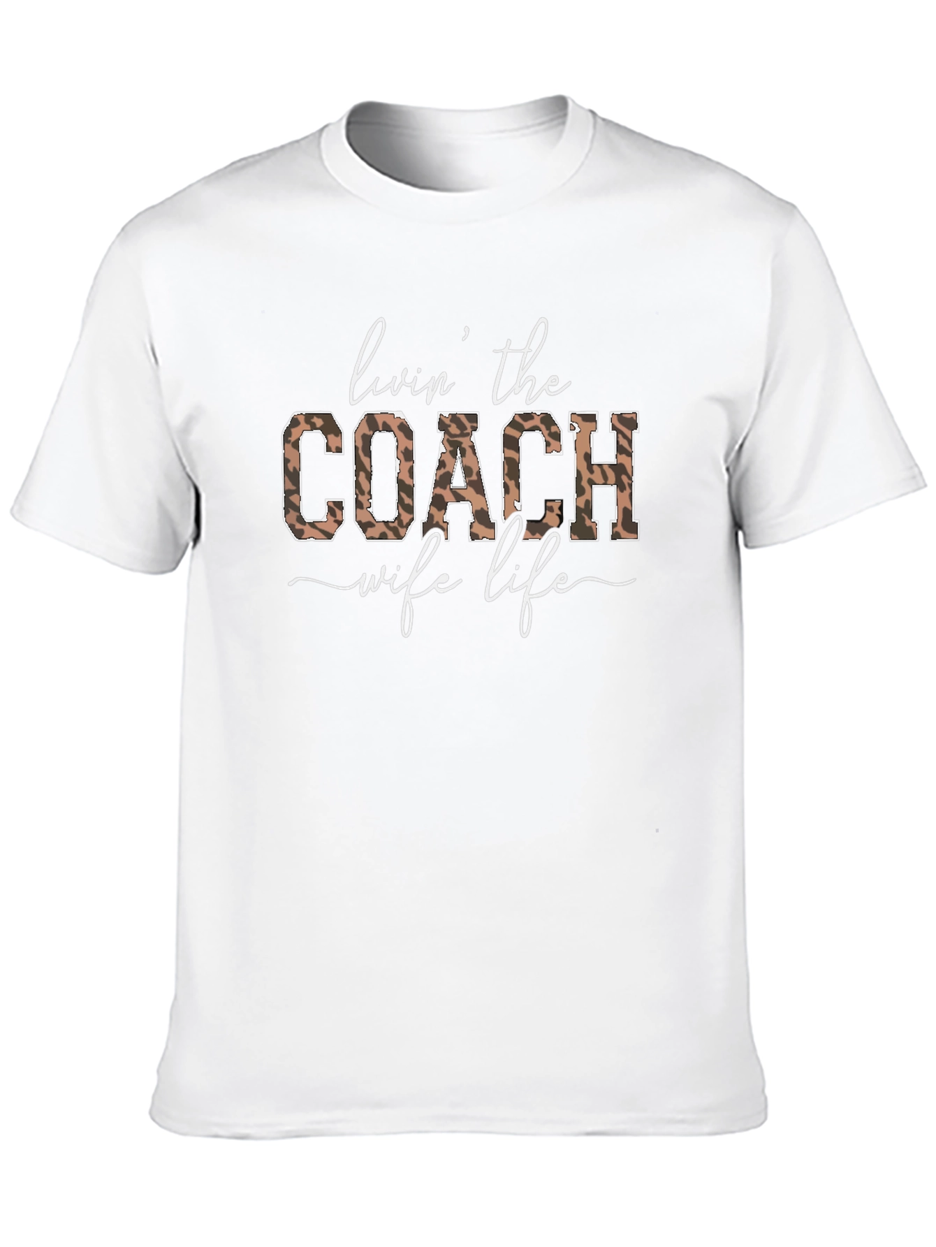 Livin The Coach Wife Life Graphic Tee