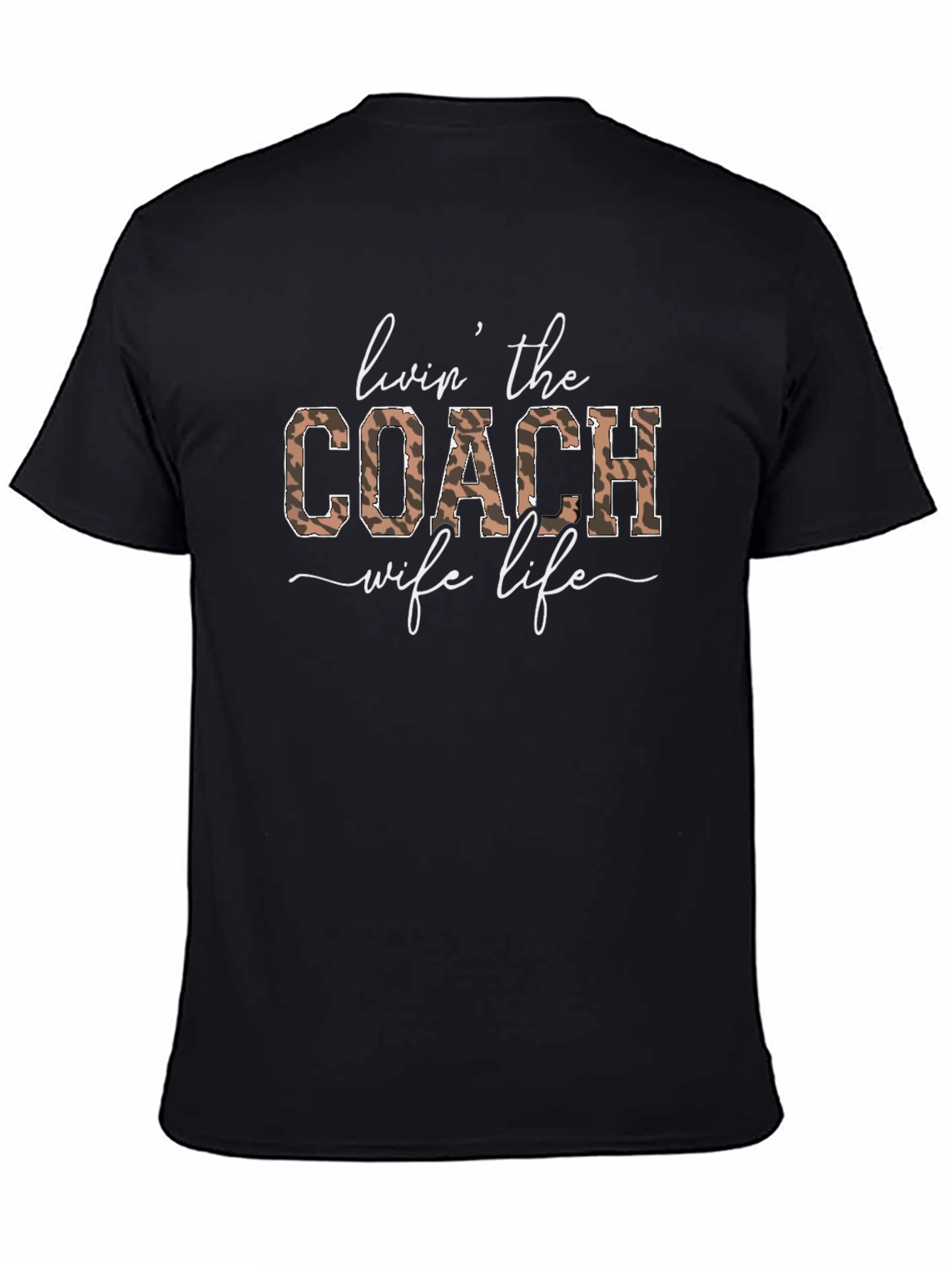 Livin The Coach Wife Life Graphic Tee