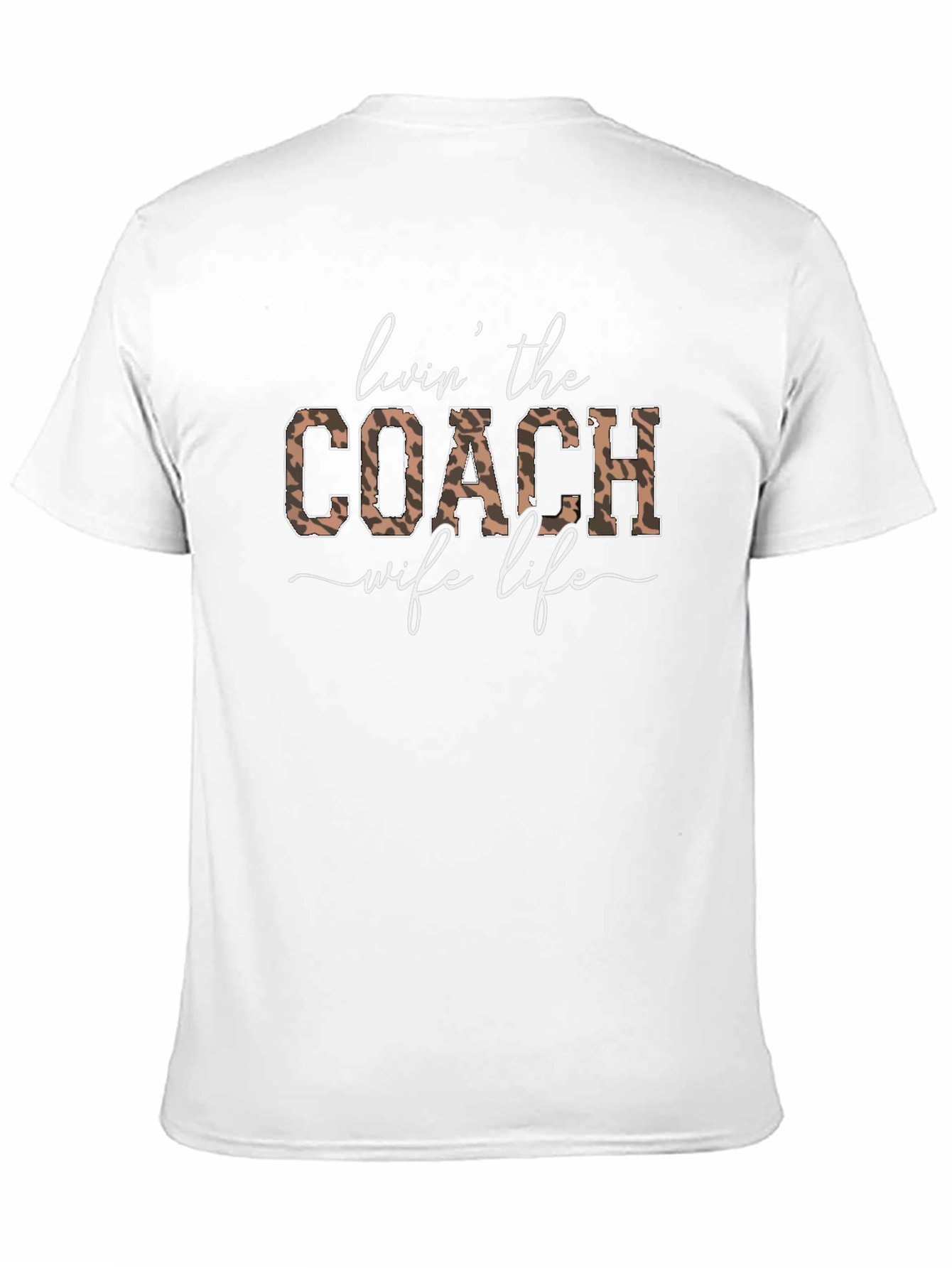 Livin The Coach Wife Life Graphic Tee