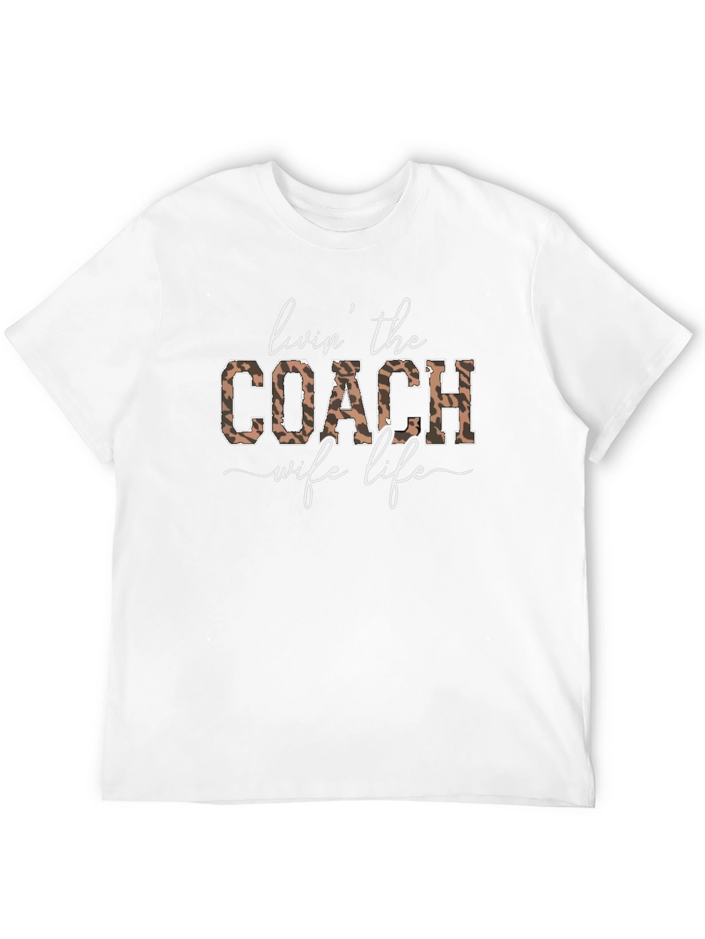 Livin The Coach Wife Life Graphic Tee