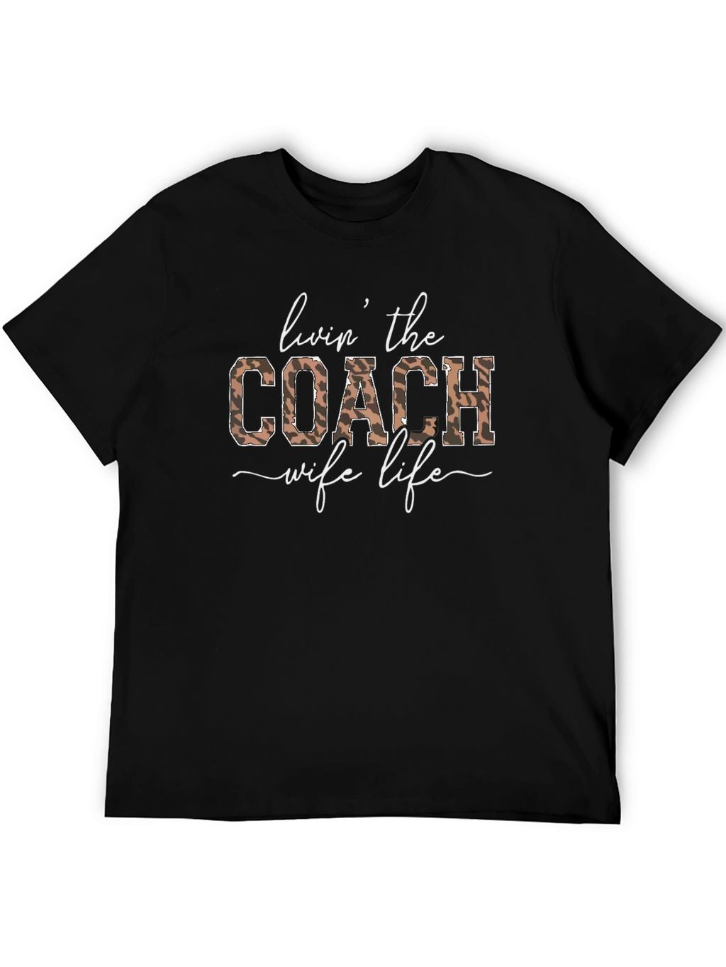 Livin The Coach Wife Life Graphic Tee