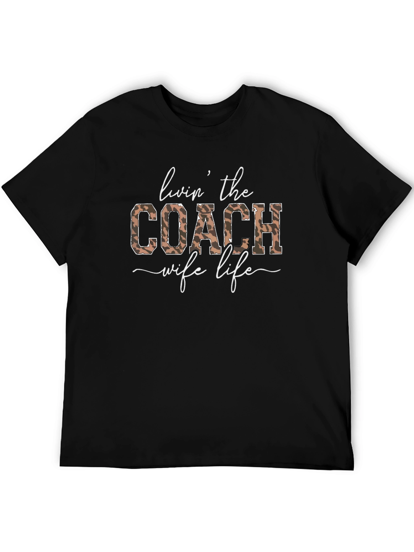 Livin The Coach Wife Life Graphic Tee