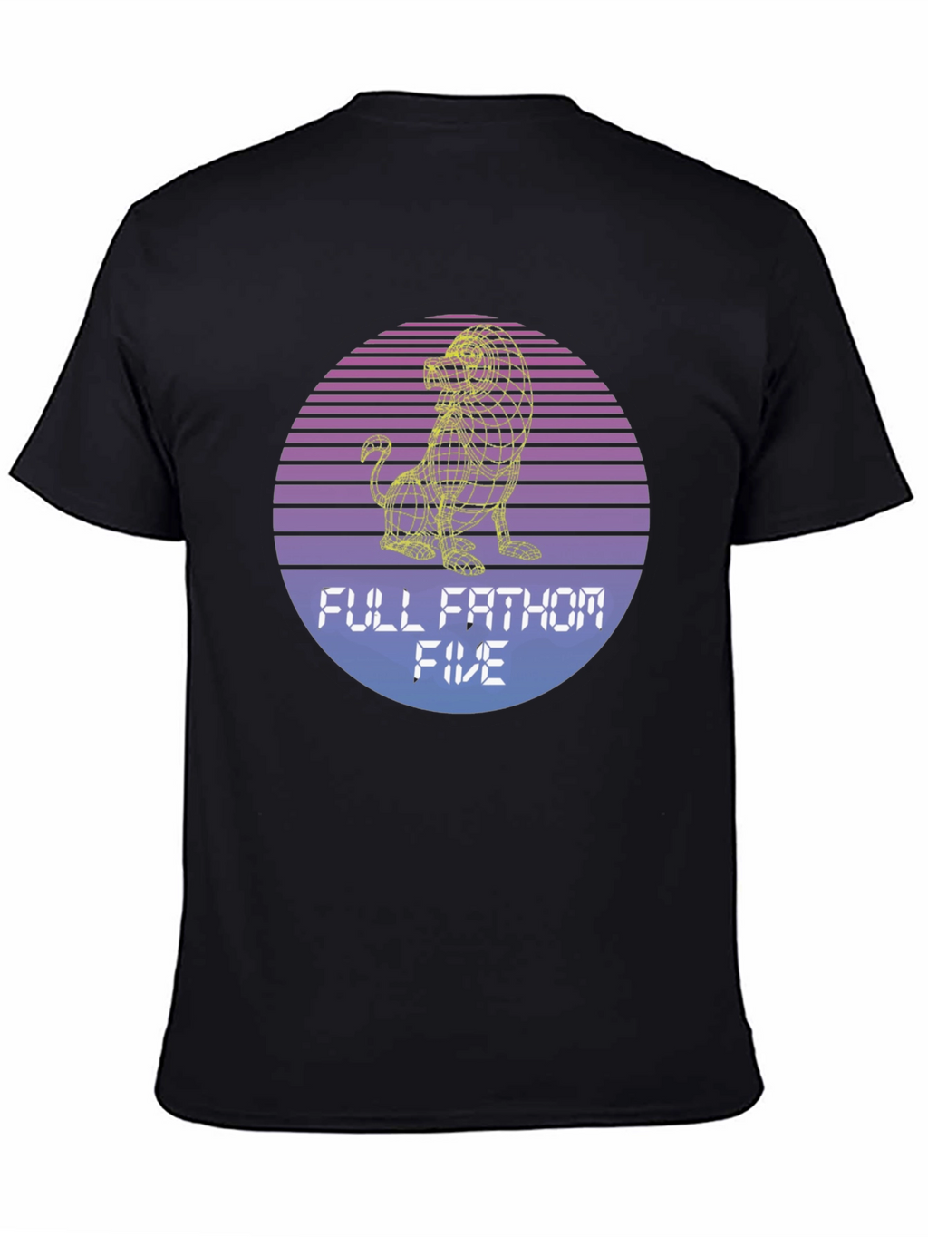 Retro Lion T-Shirt - Full Fathom Five Graphic Tee