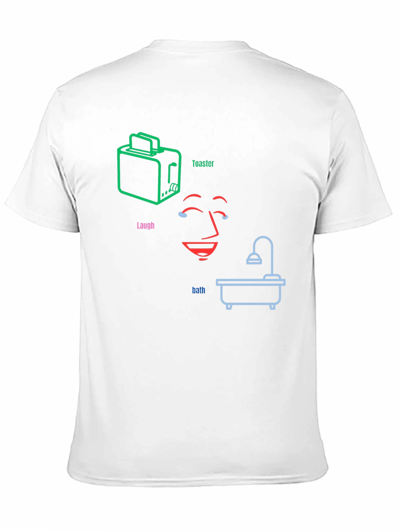 Laugh Toaster Bath Funny T-Shirt