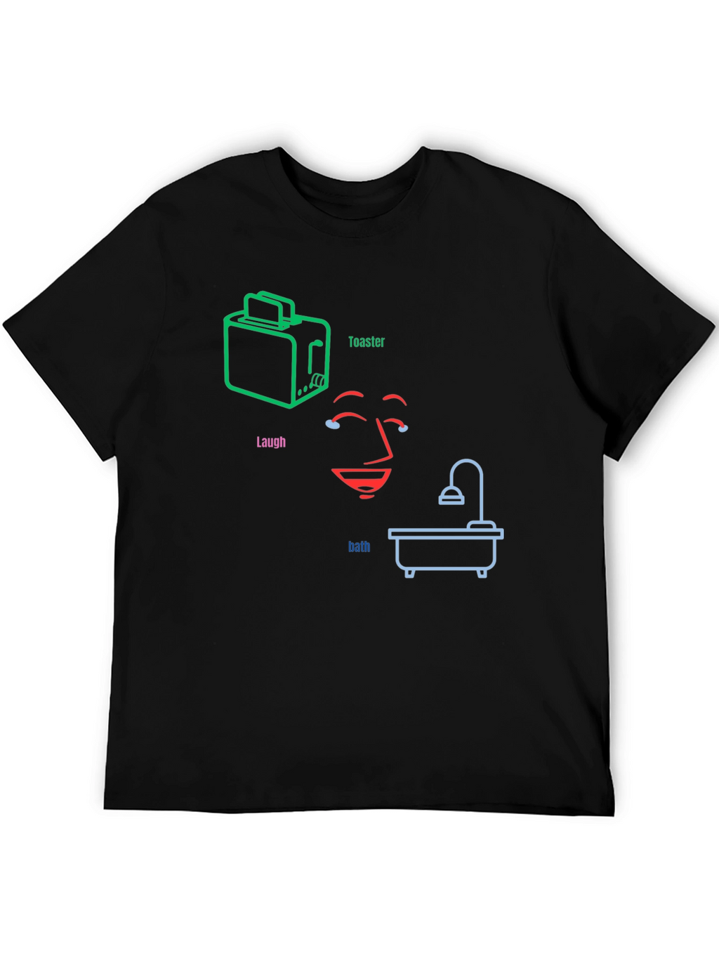 Laugh Toaster Bath Funny T-Shirt