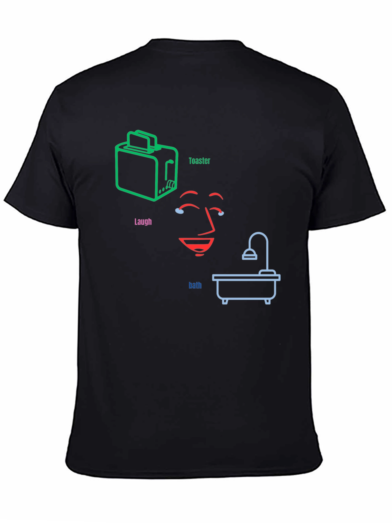 Laugh Toaster Bath Funny T-Shirt