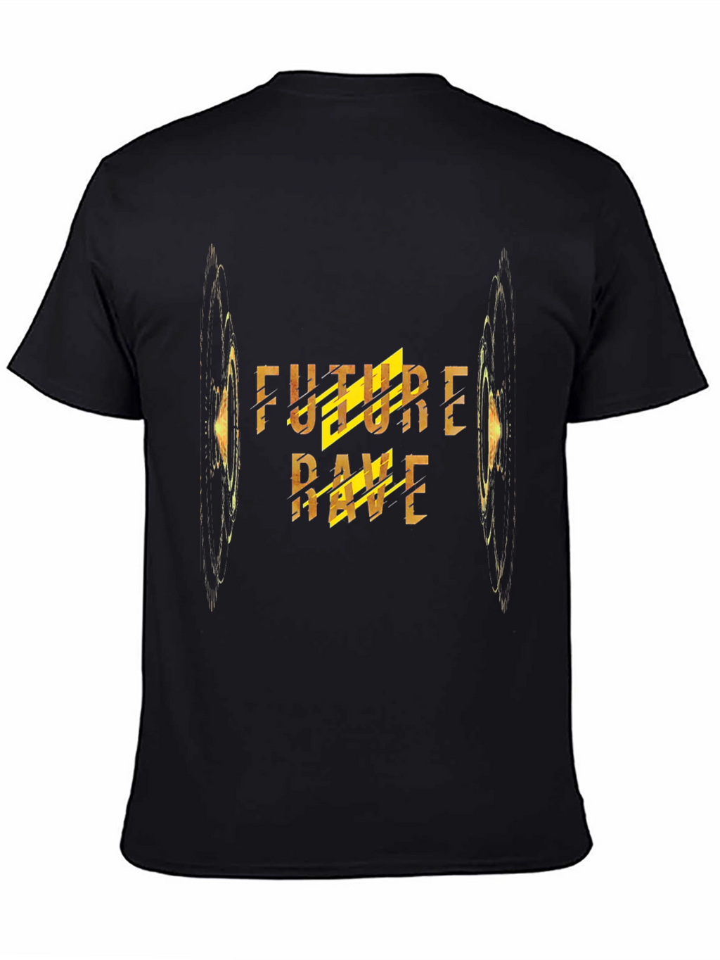 Future Rave Black T-Shirt - EDM Graphic Tee