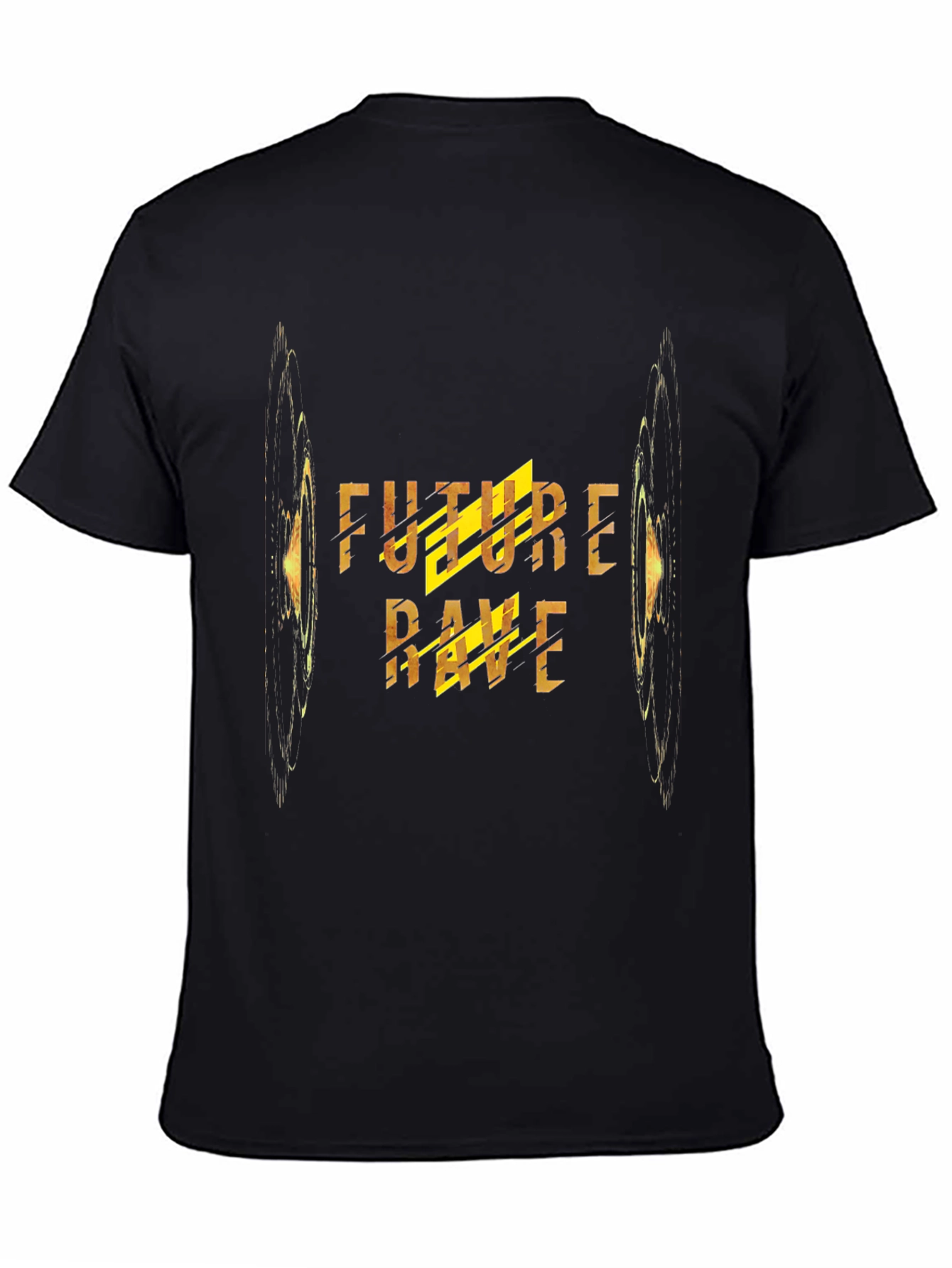 Future Rave Black T-Shirt - EDM Graphic Tee
