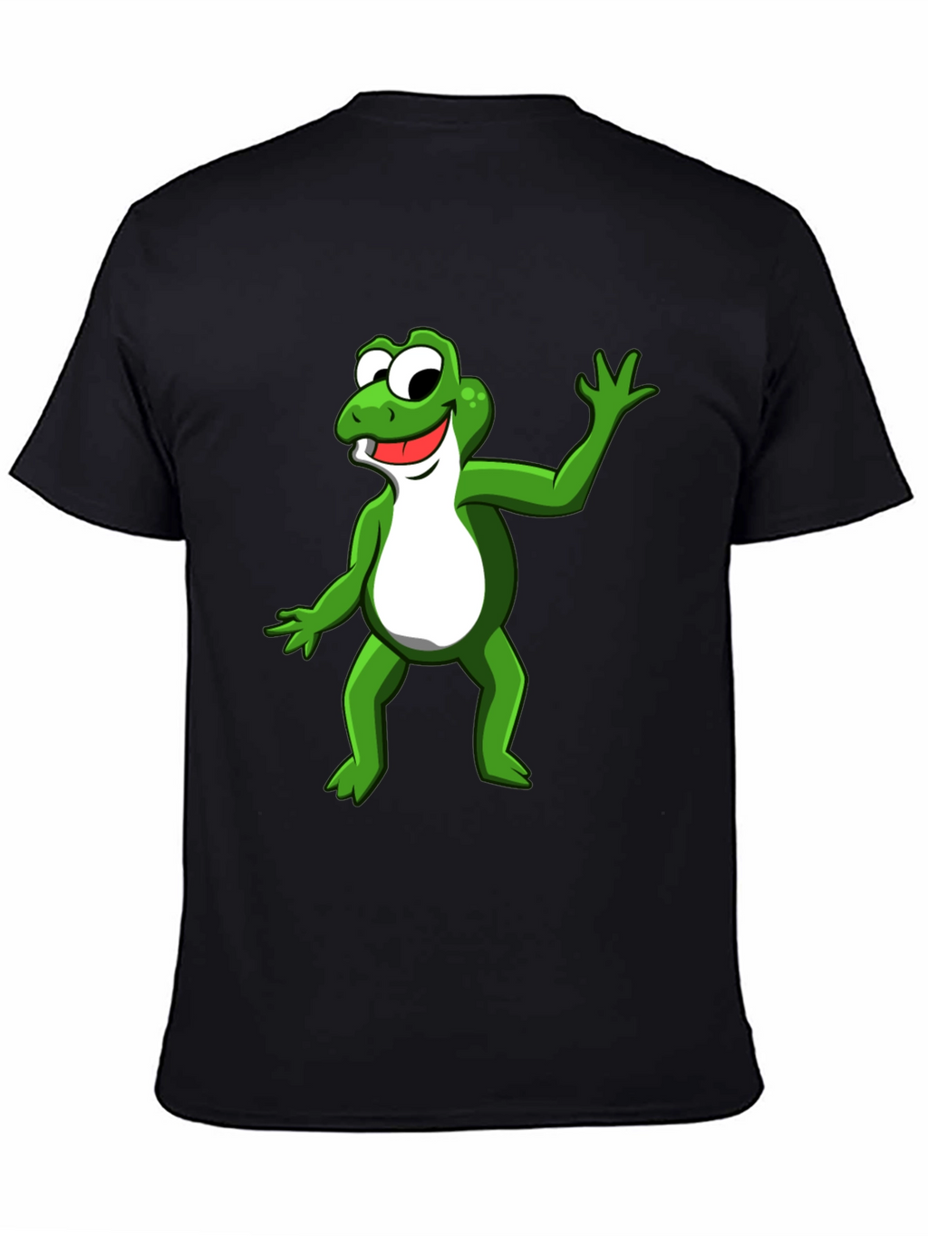 Frog Graphic T-Shirt - Funny Cartoon Style