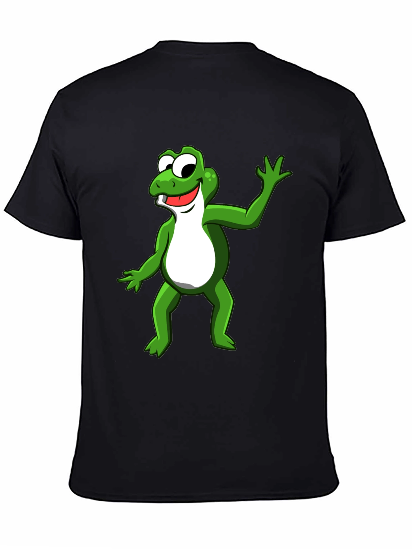 Frog Graphic T-Shirt - Funny Cartoon Style