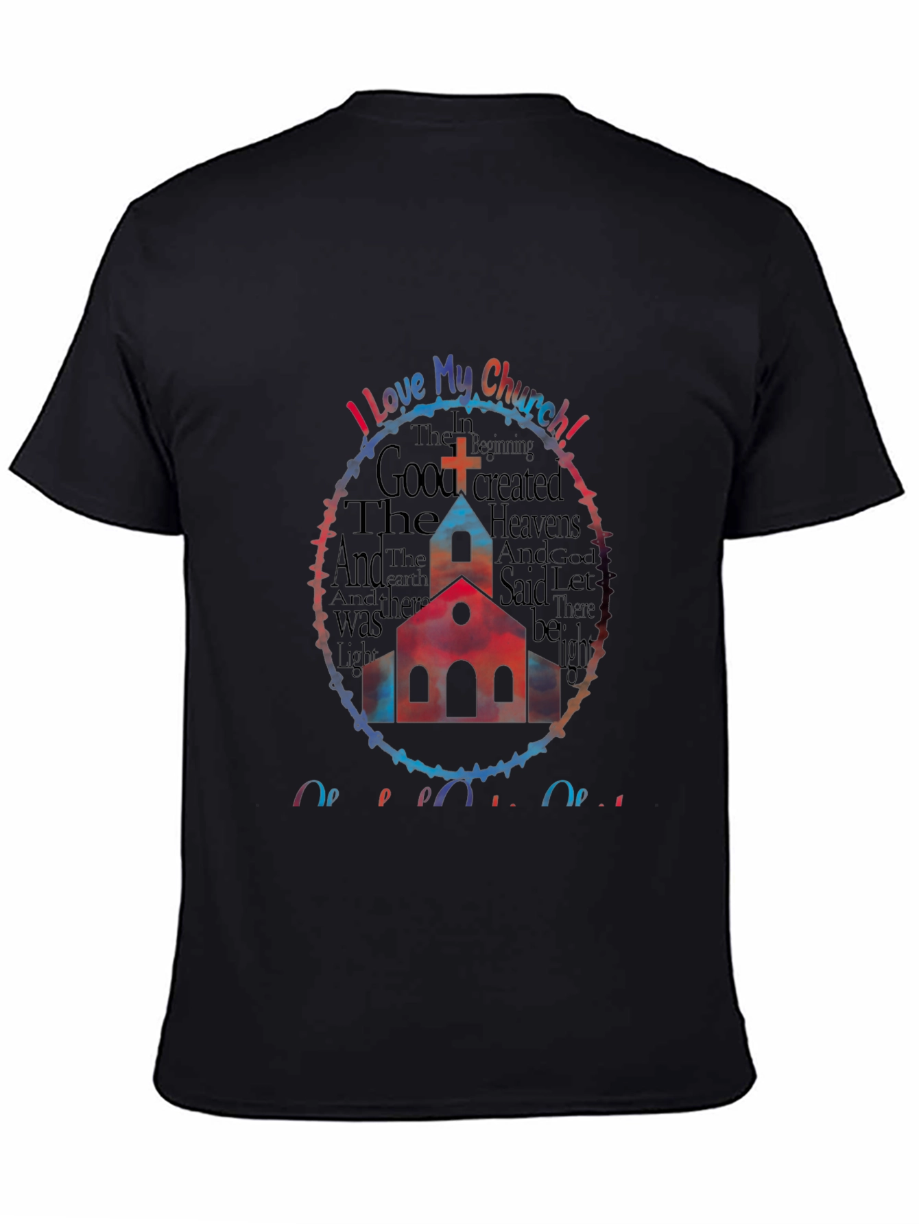 I Love My Church Graphic Tee