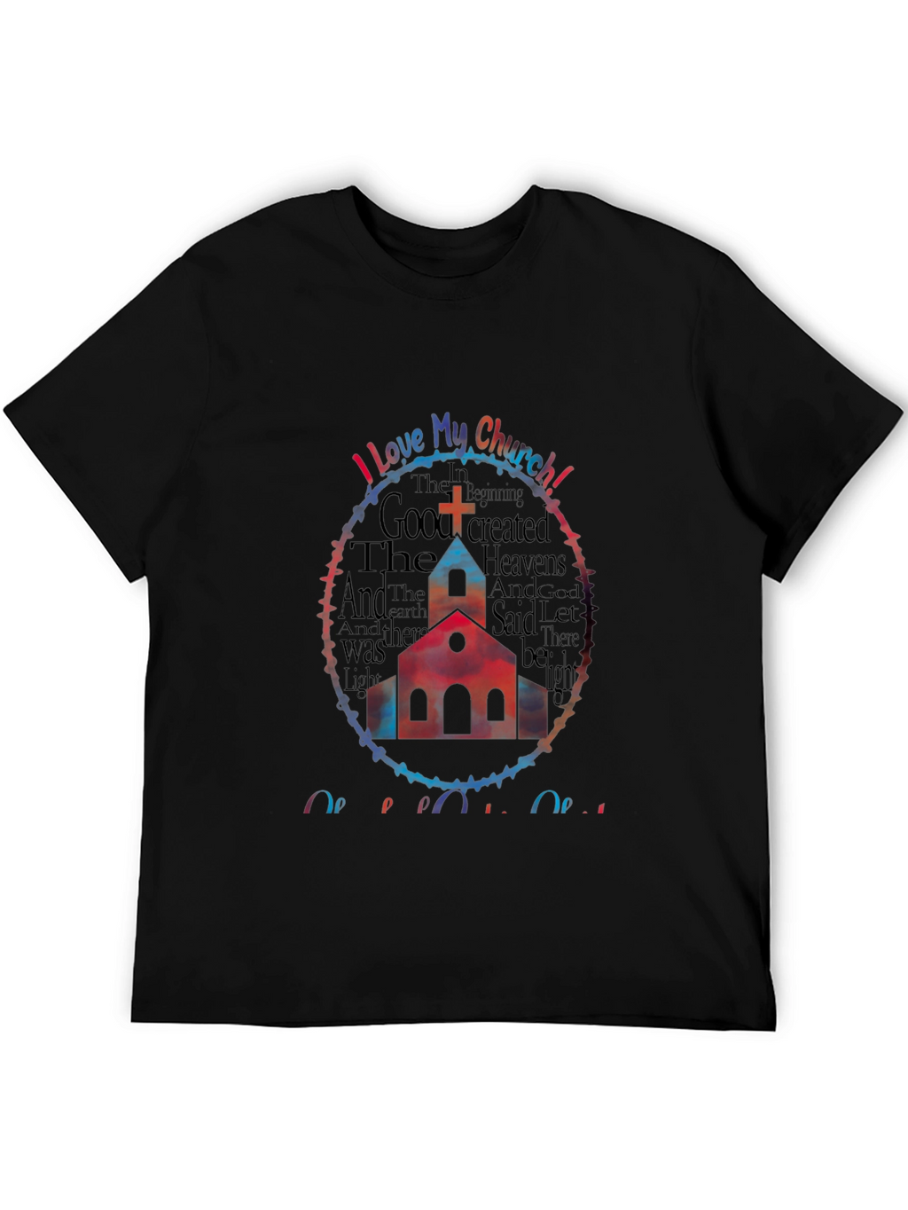 I Love My Church Graphic Tee