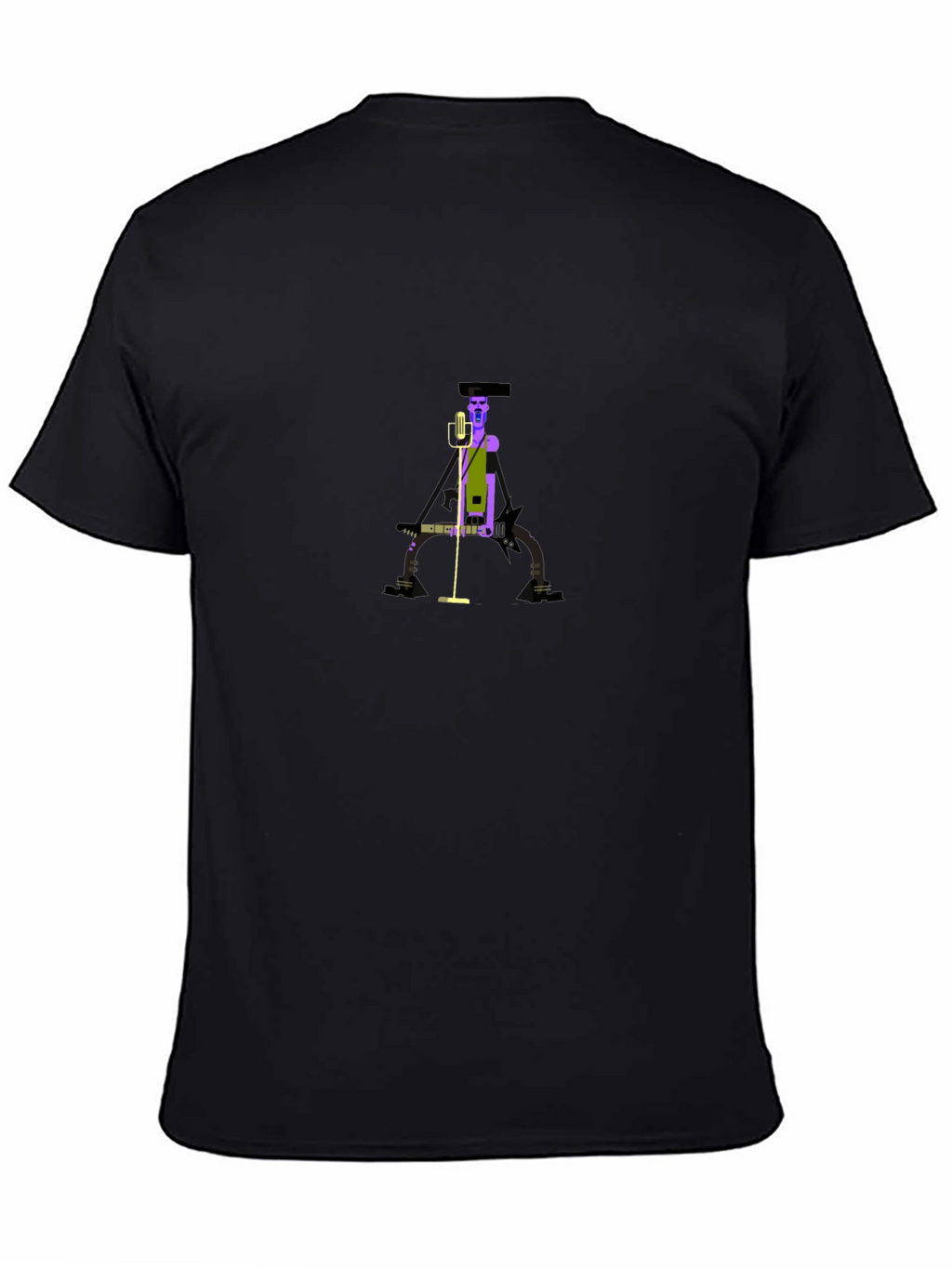 Rockstar Graphic Print Black T-Shirt