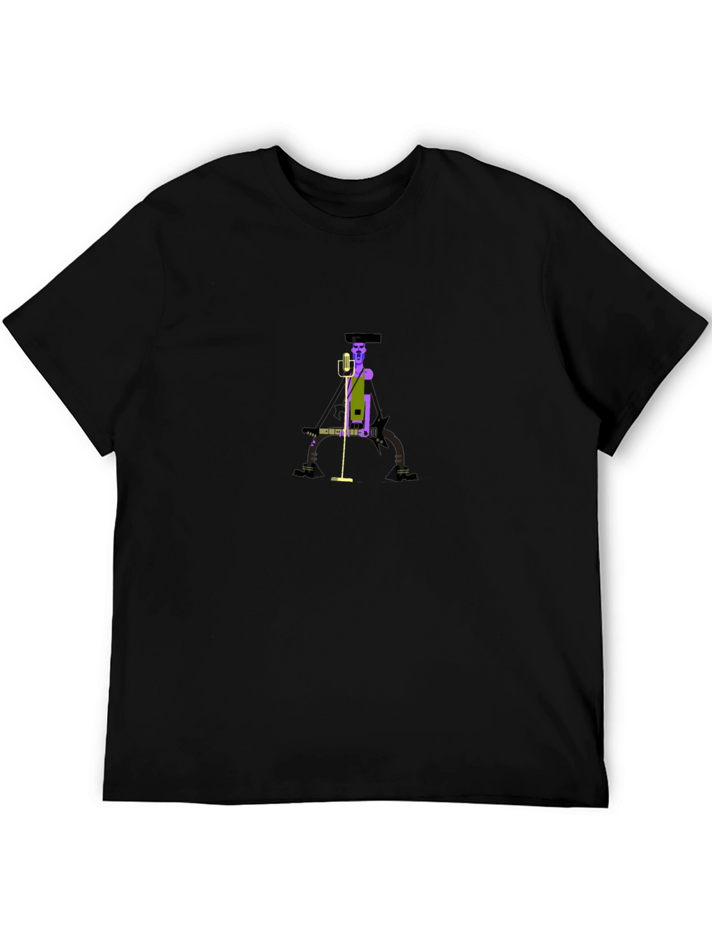 Rockstar Graphic Print Black T-Shirt