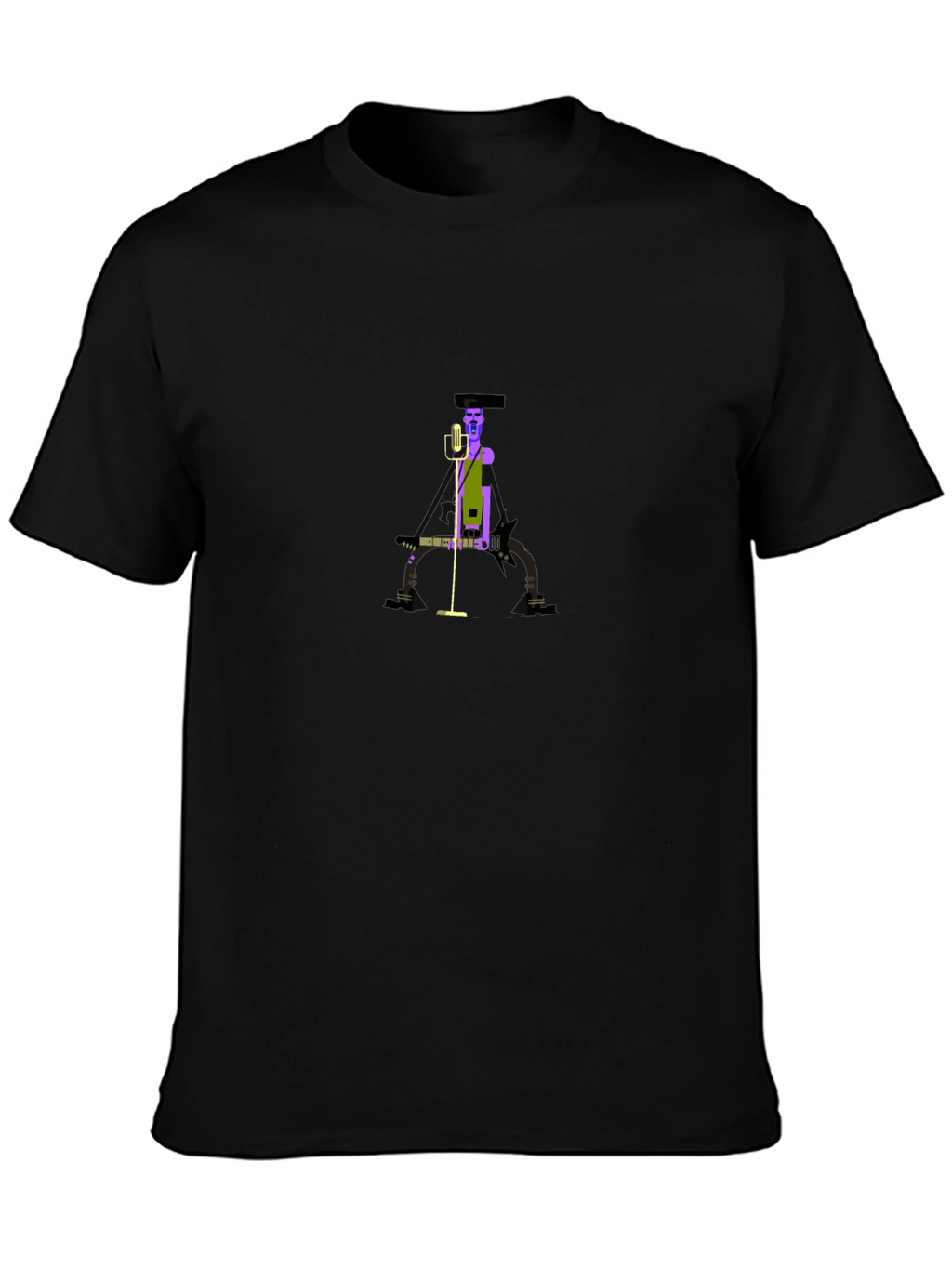 Rockstar Graphic Print Black T-Shirt