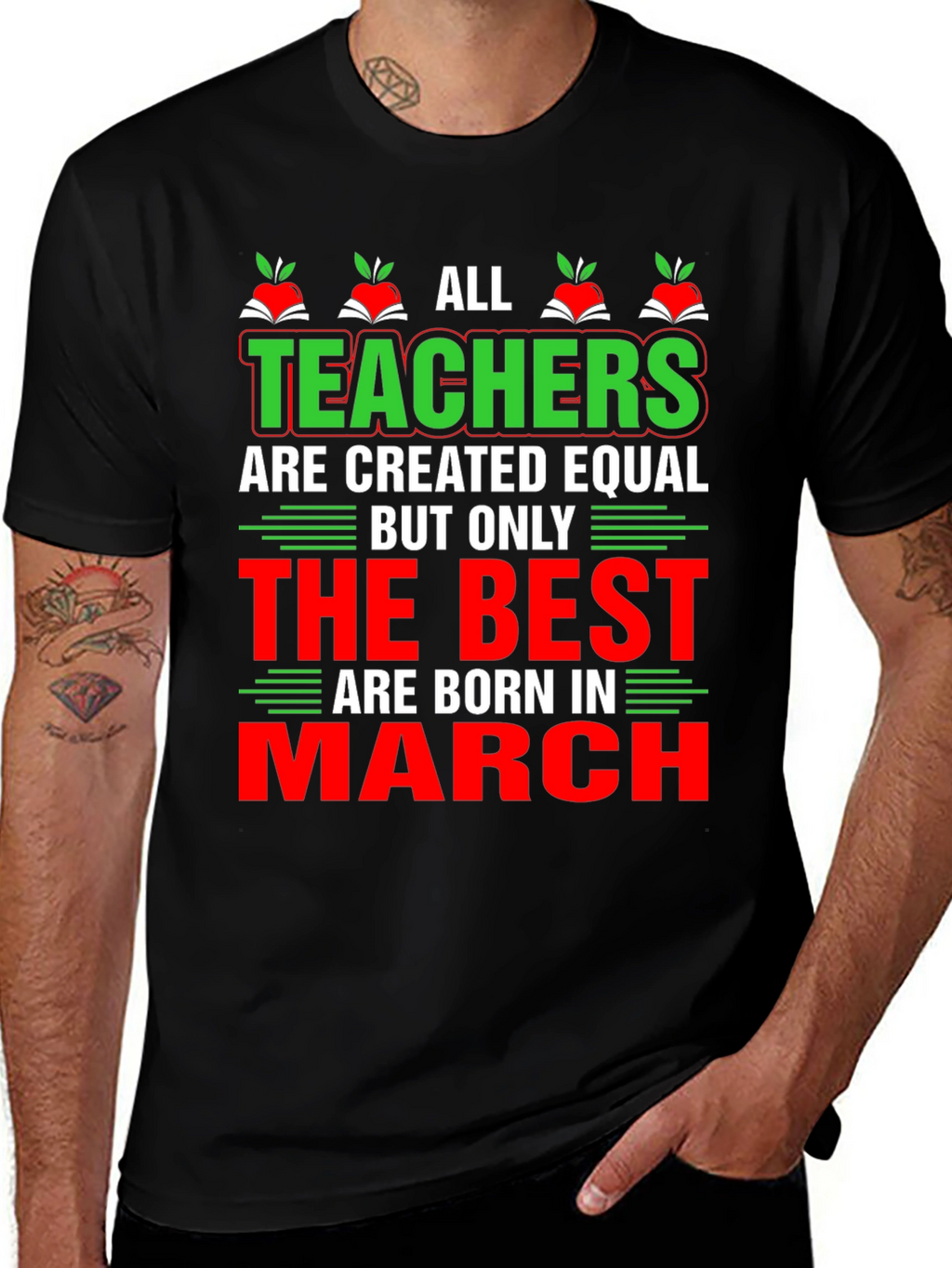 All Teachers are Created Equal T-Shirt