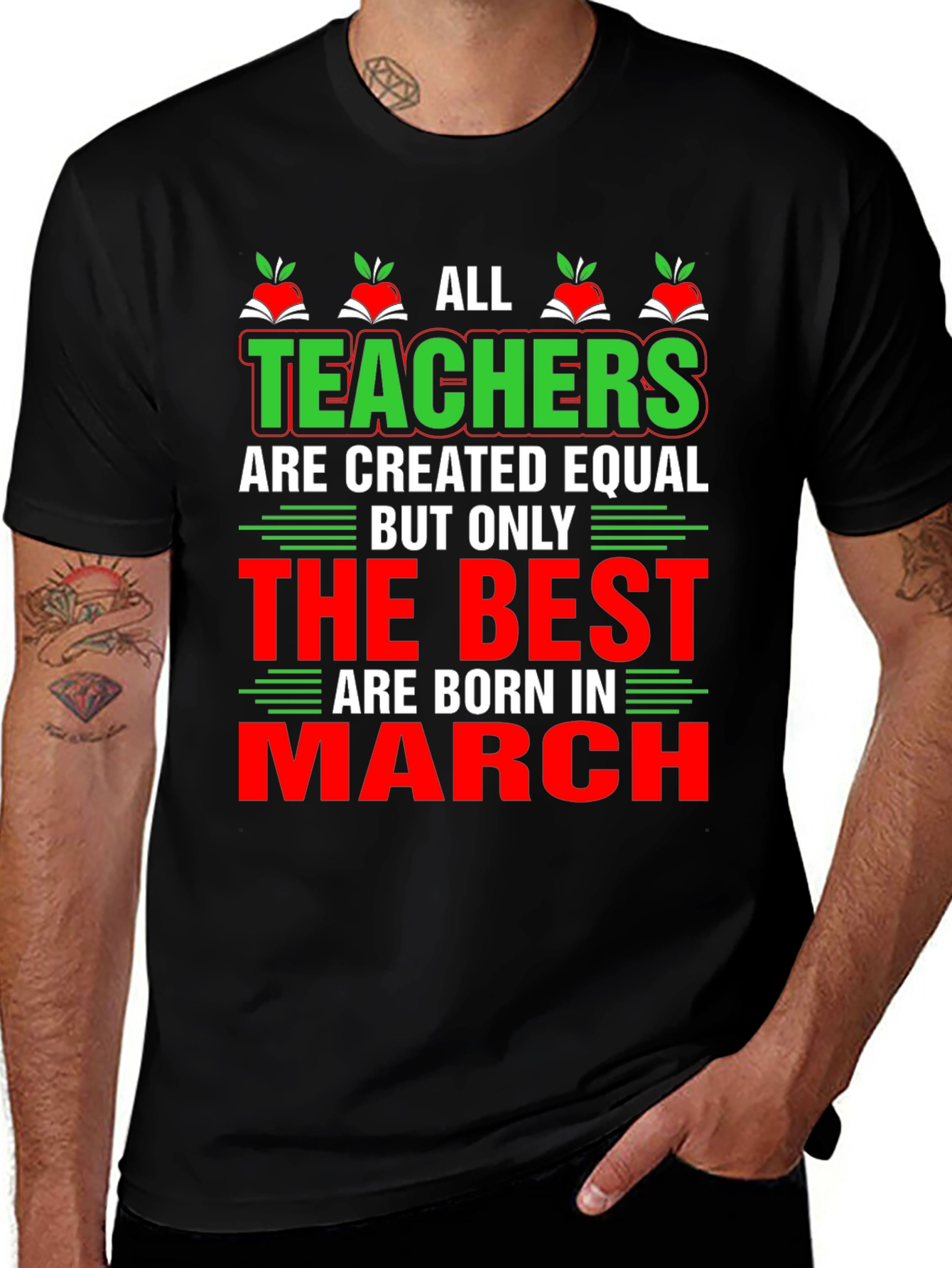 All Teachers are Created Equal T-Shirt