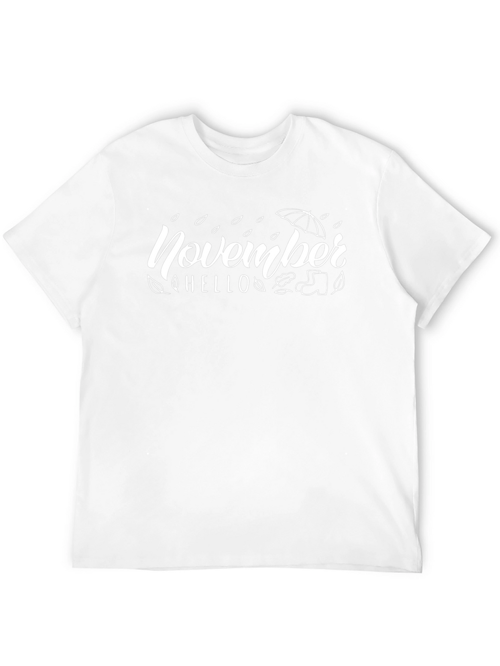Hello November Black T-Shirt