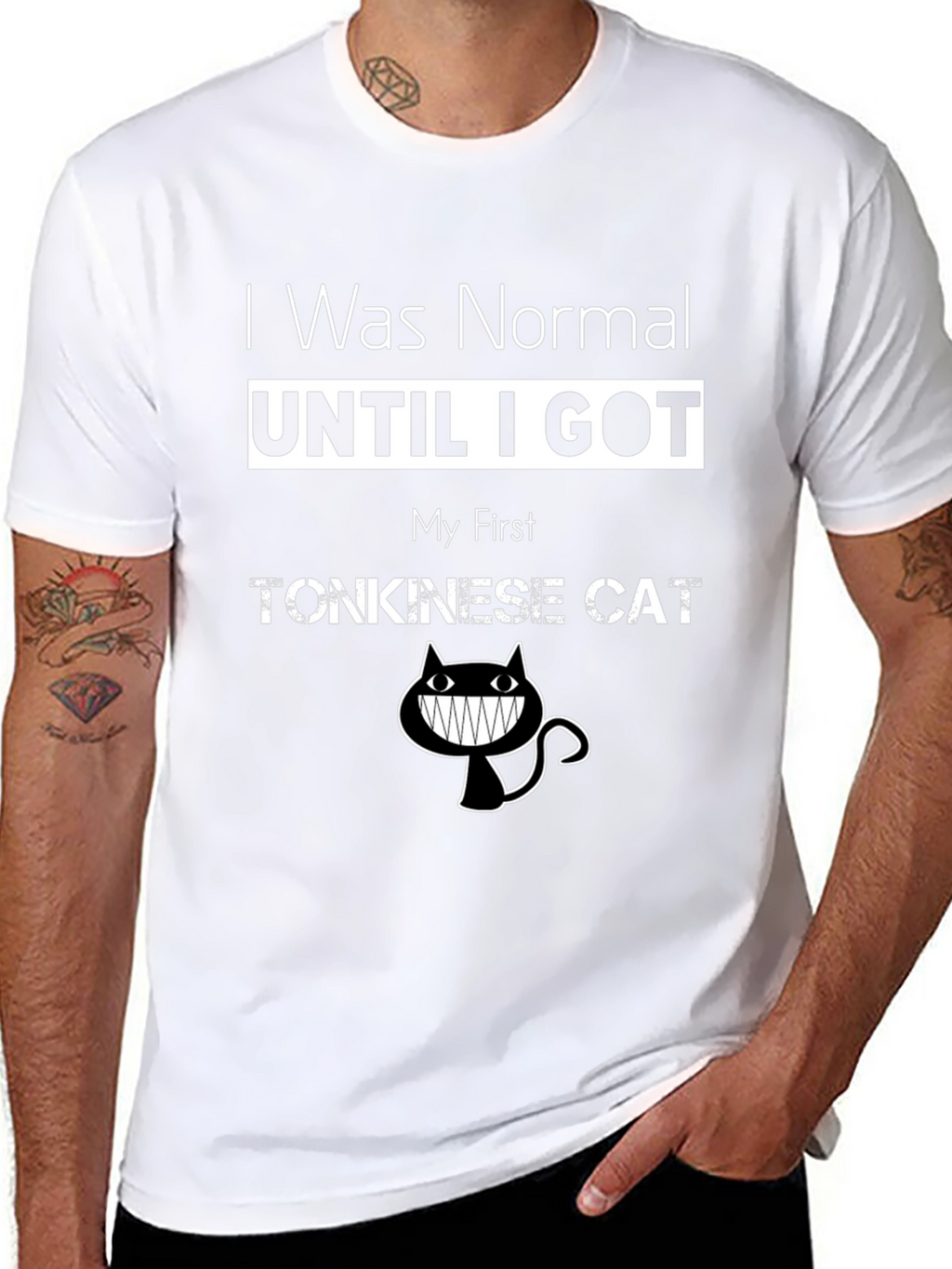 Funny Tonkinese Cat T-Shirt