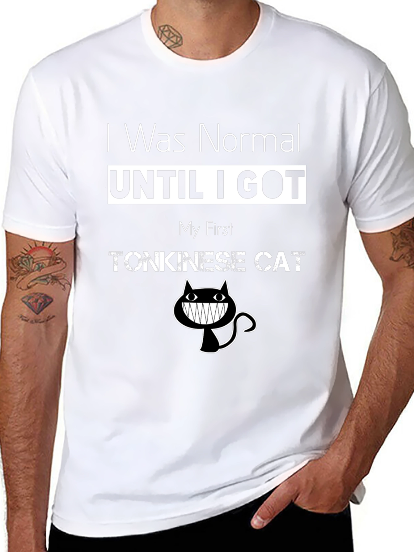 Funny Tonkinese Cat T-Shirt