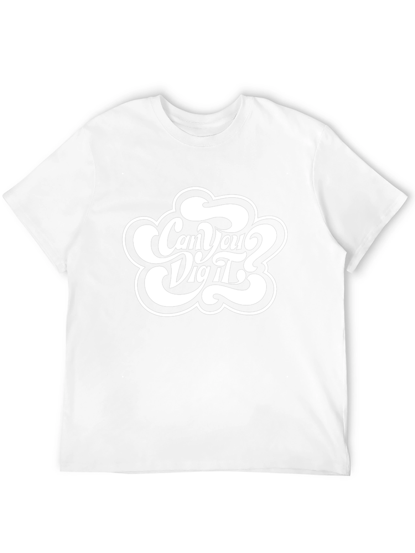Retro Can You Dig It? Black T-Shirt