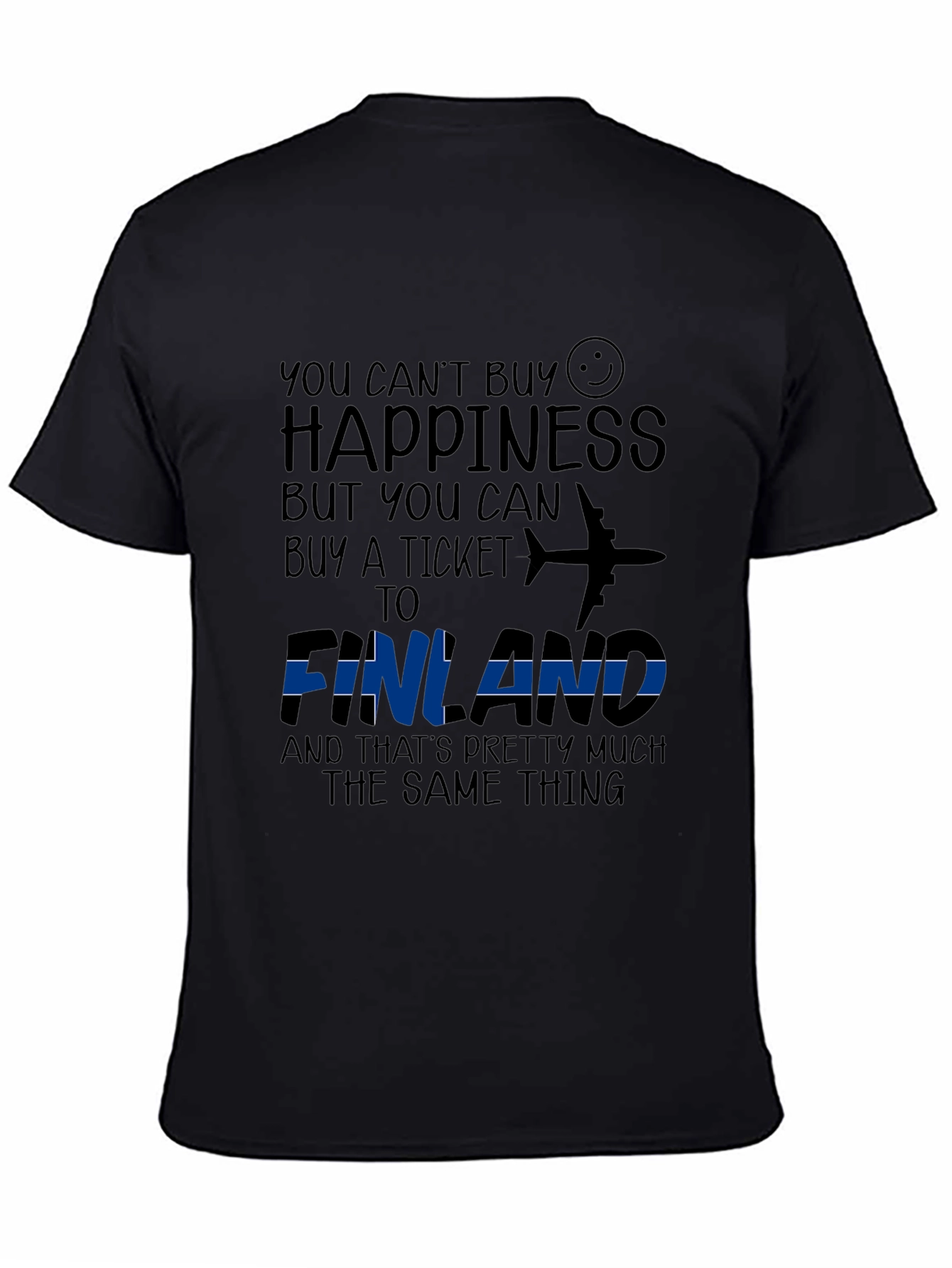 Finland Happiness Graphic Tee