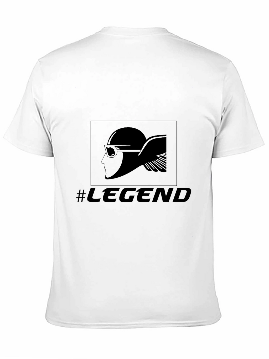 Mens Black Legend Graphic Tee