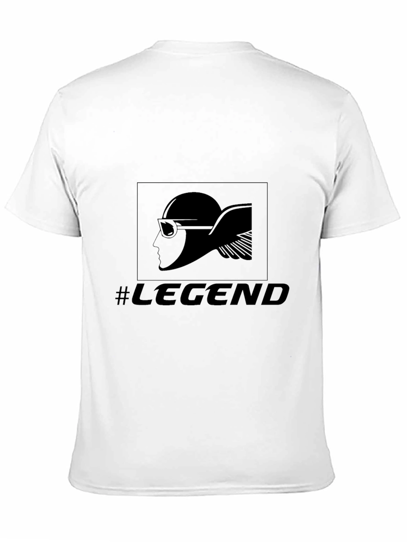Mens Black Legend Graphic Tee