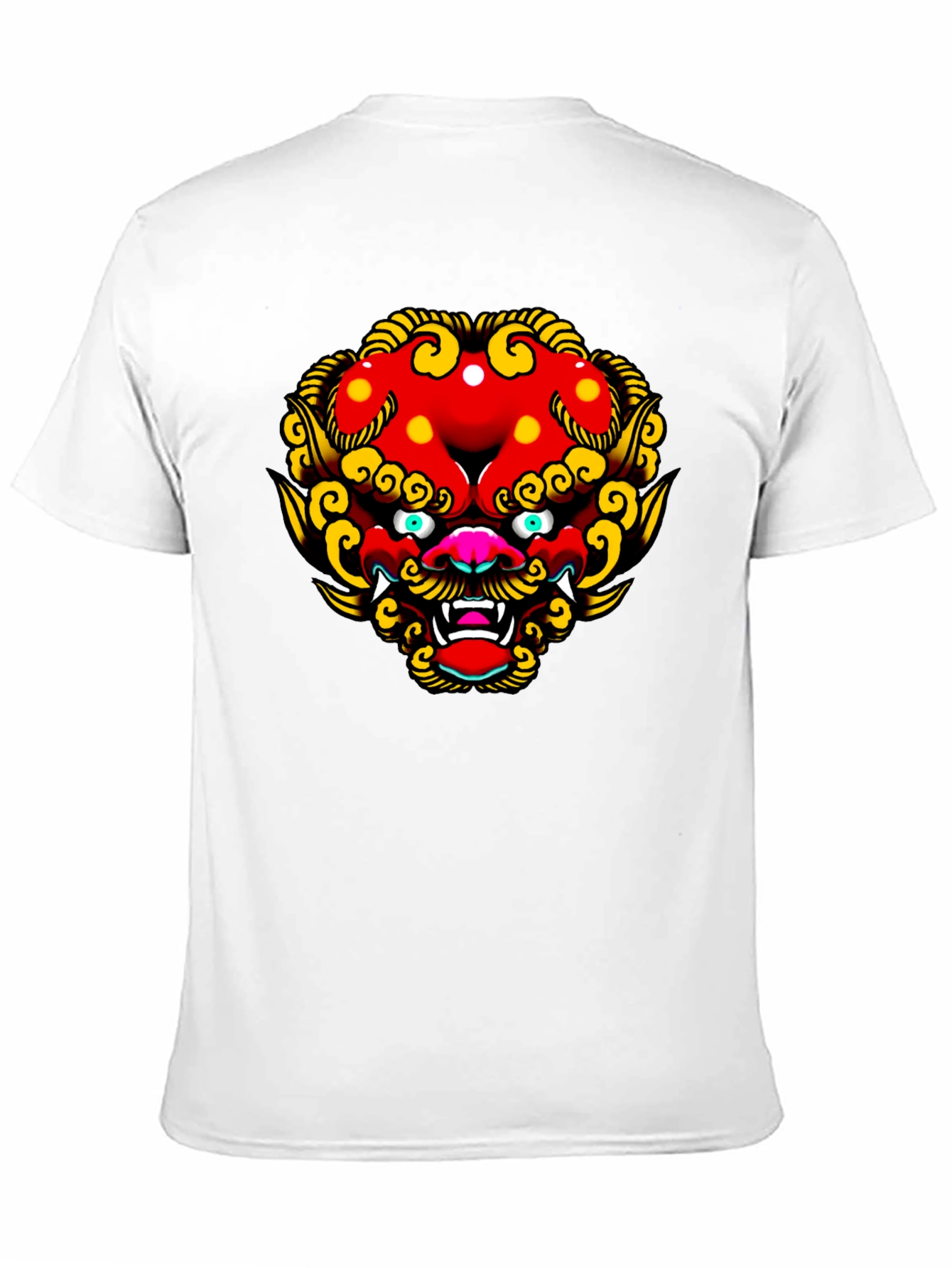 Graphic Tee - Asian Lion Design