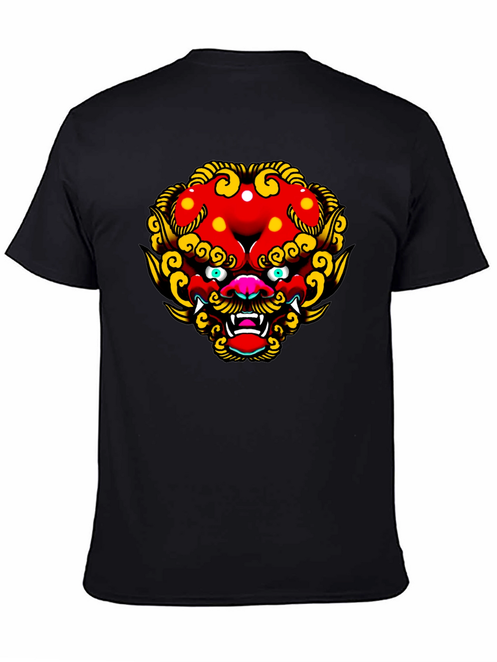 Graphic Tee - Asian Lion Design