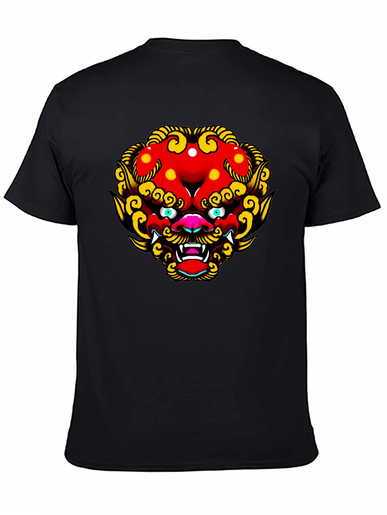 Graphic Tee - Asian Lion Design