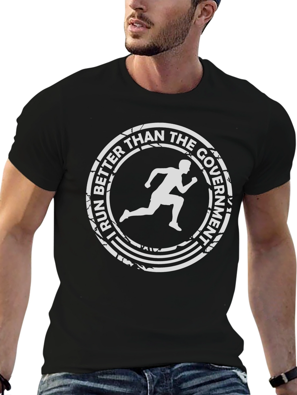 Run Better Than The Government T-Shirt