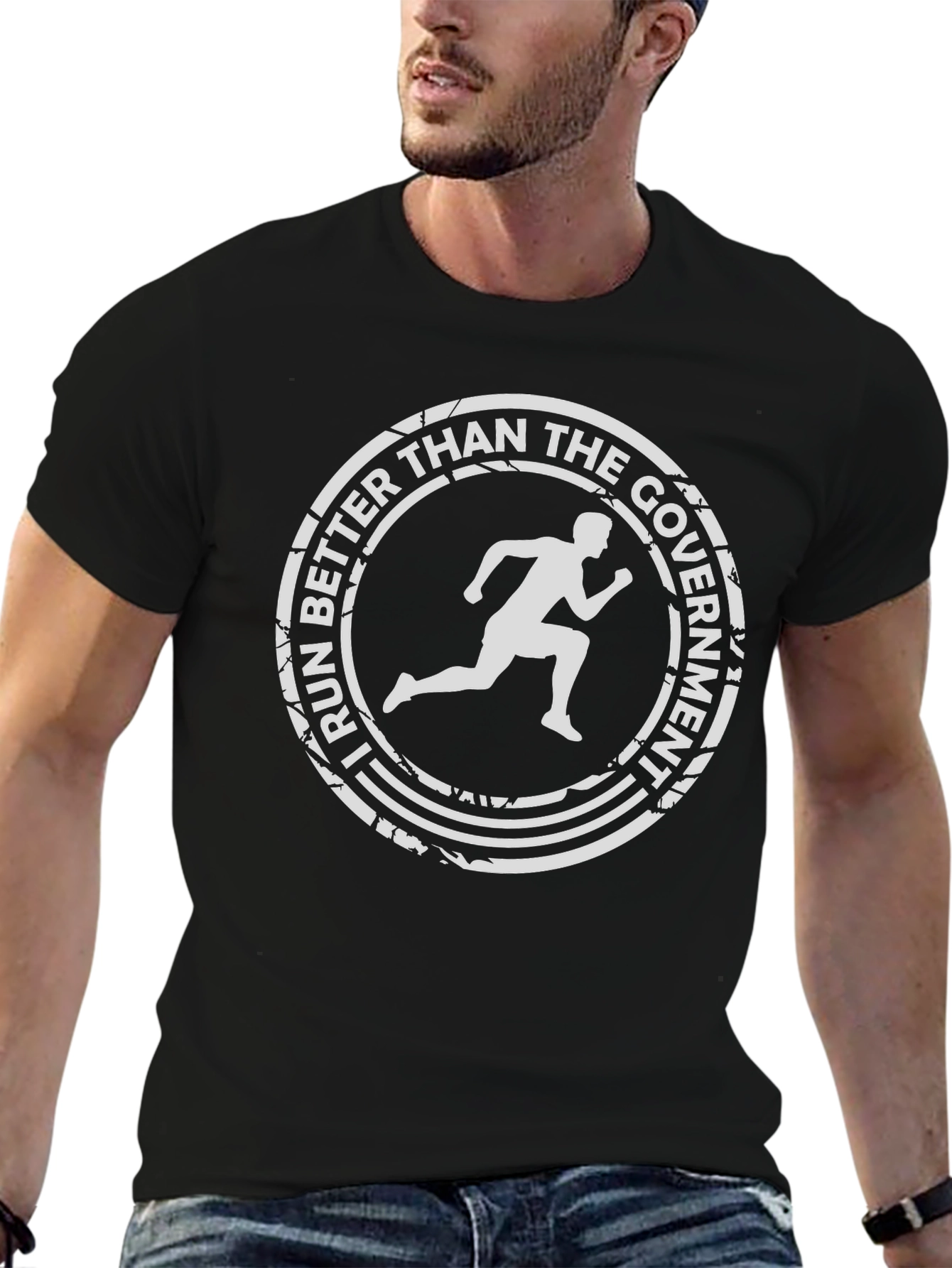 Run Better Than The Government T-Shirt