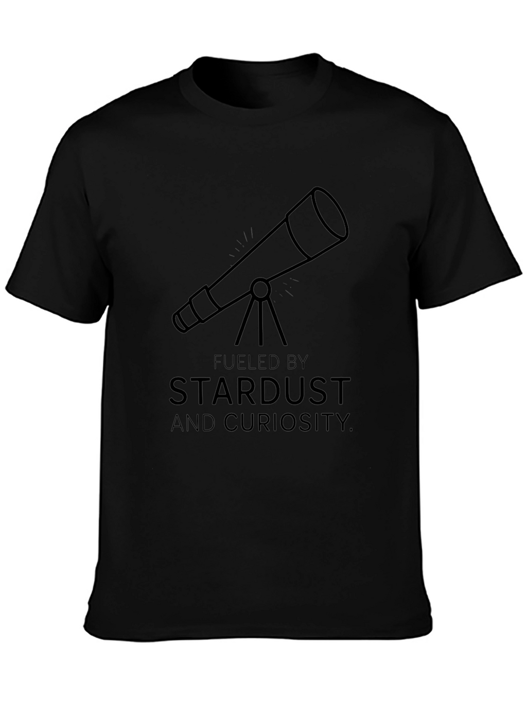Stardust & Curiosity Telescope Graphic Tee