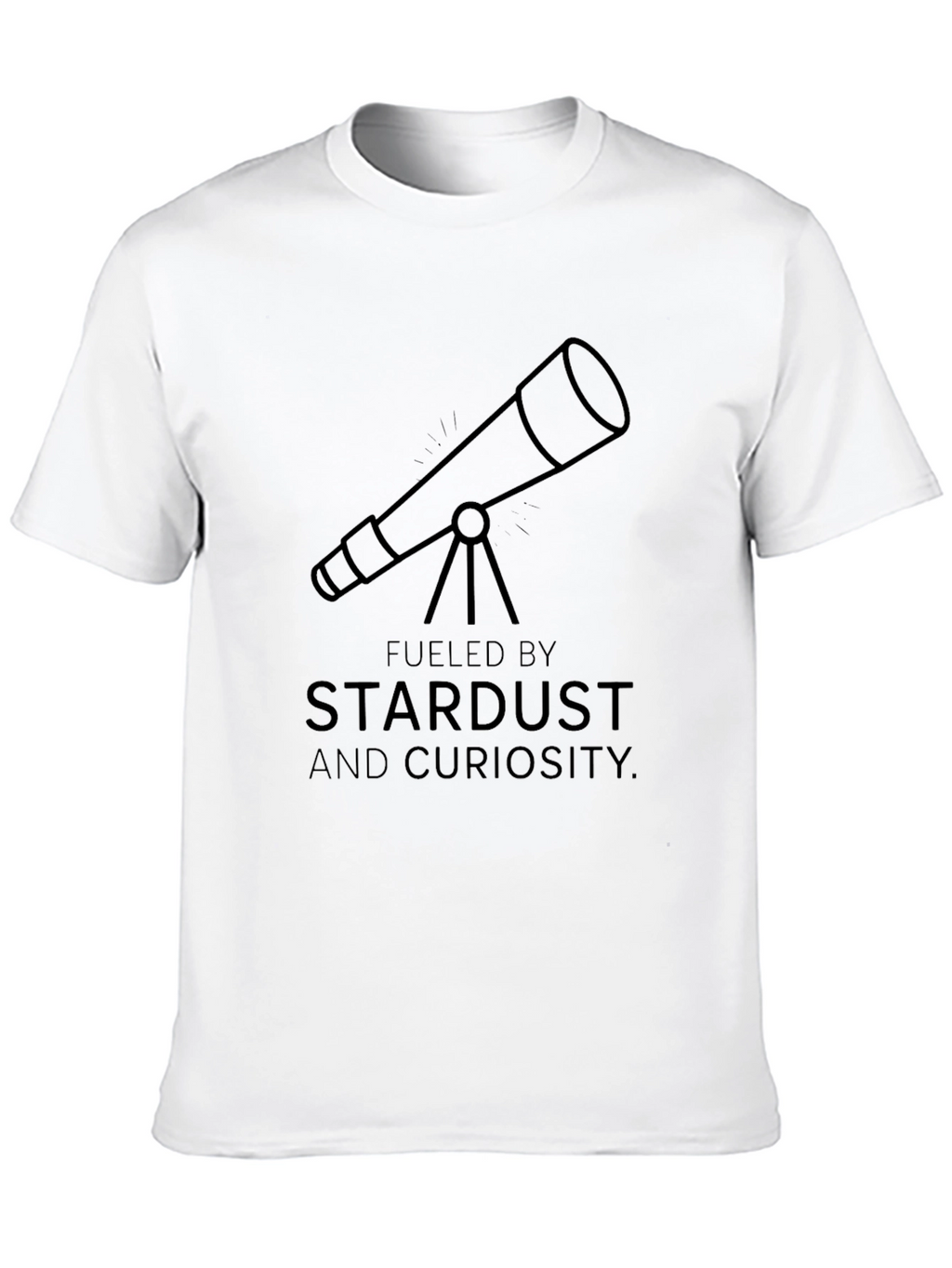 Stardust & Curiosity Telescope Graphic Tee