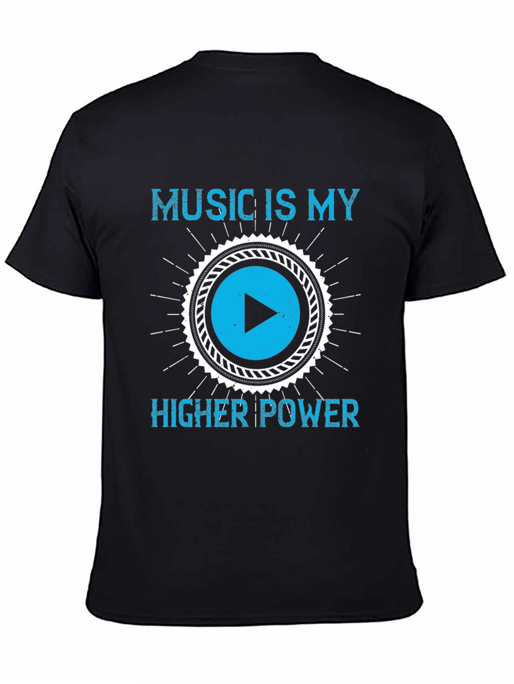 Music Is My Higher Power Graphic Tee