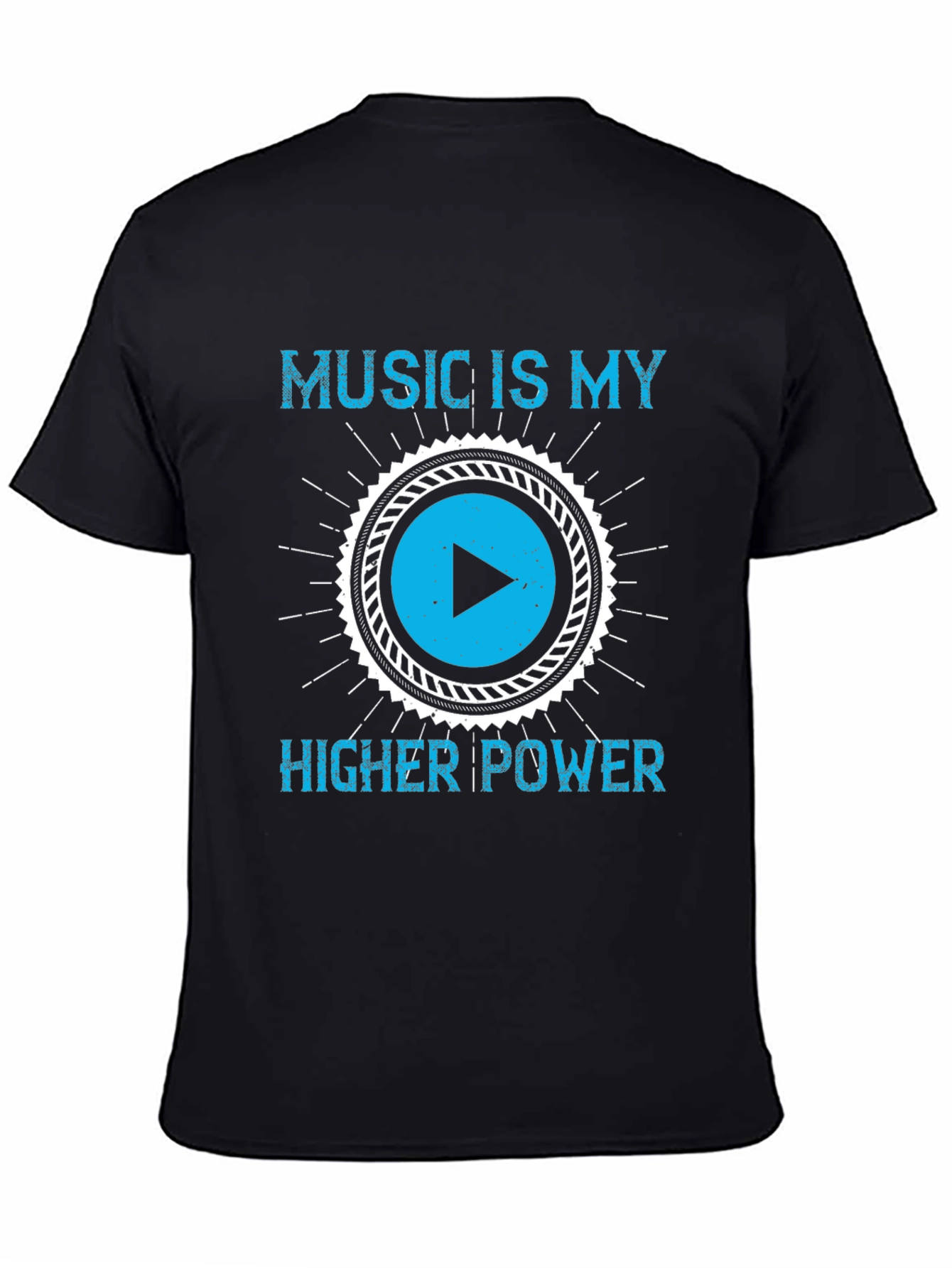Music Is My Higher Power Graphic Tee