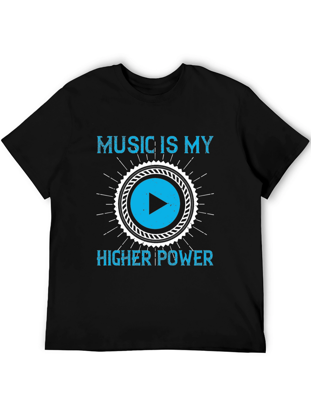 Music Is My Higher Power Graphic Tee