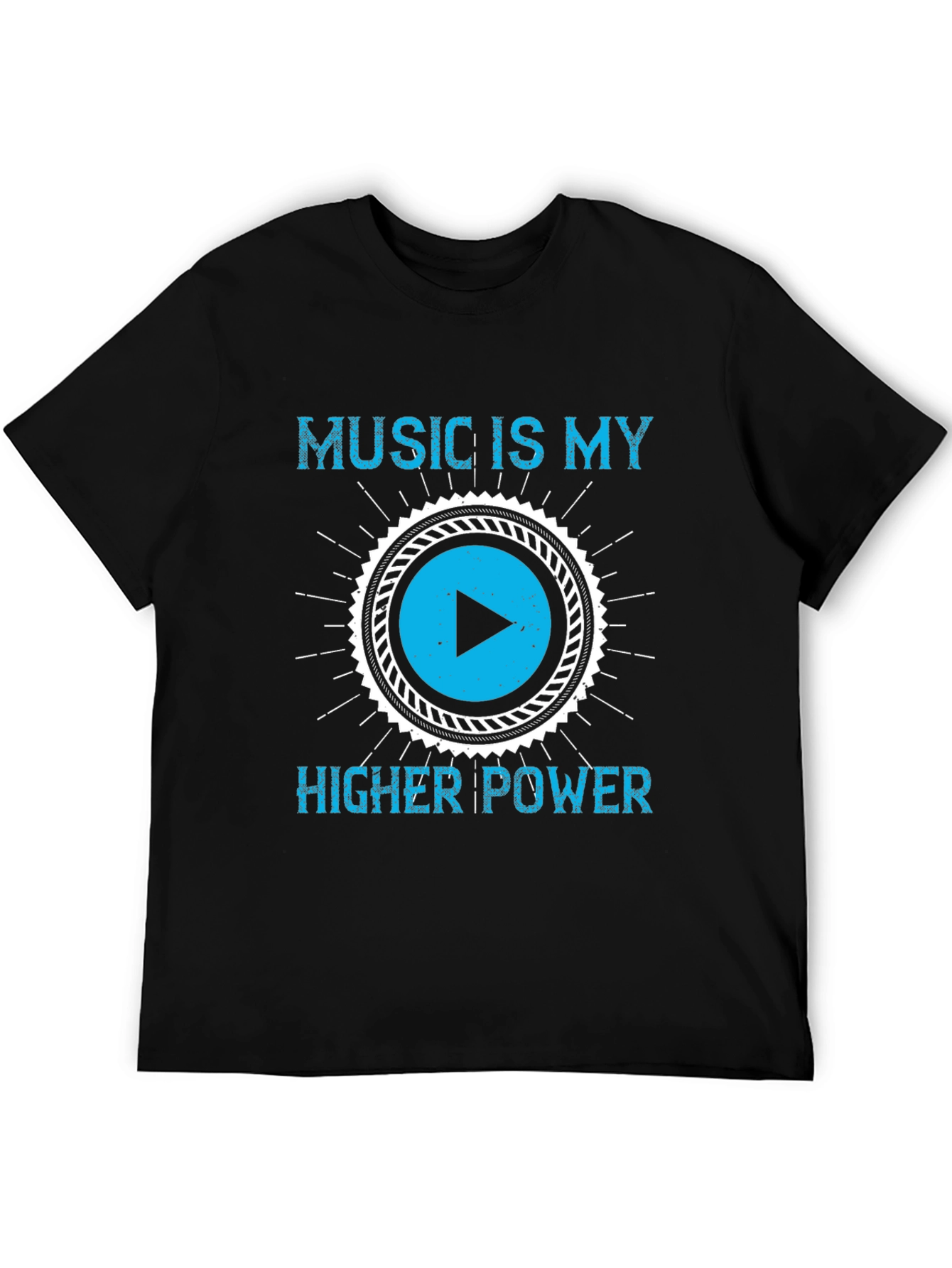 Music Is My Higher Power Graphic Tee